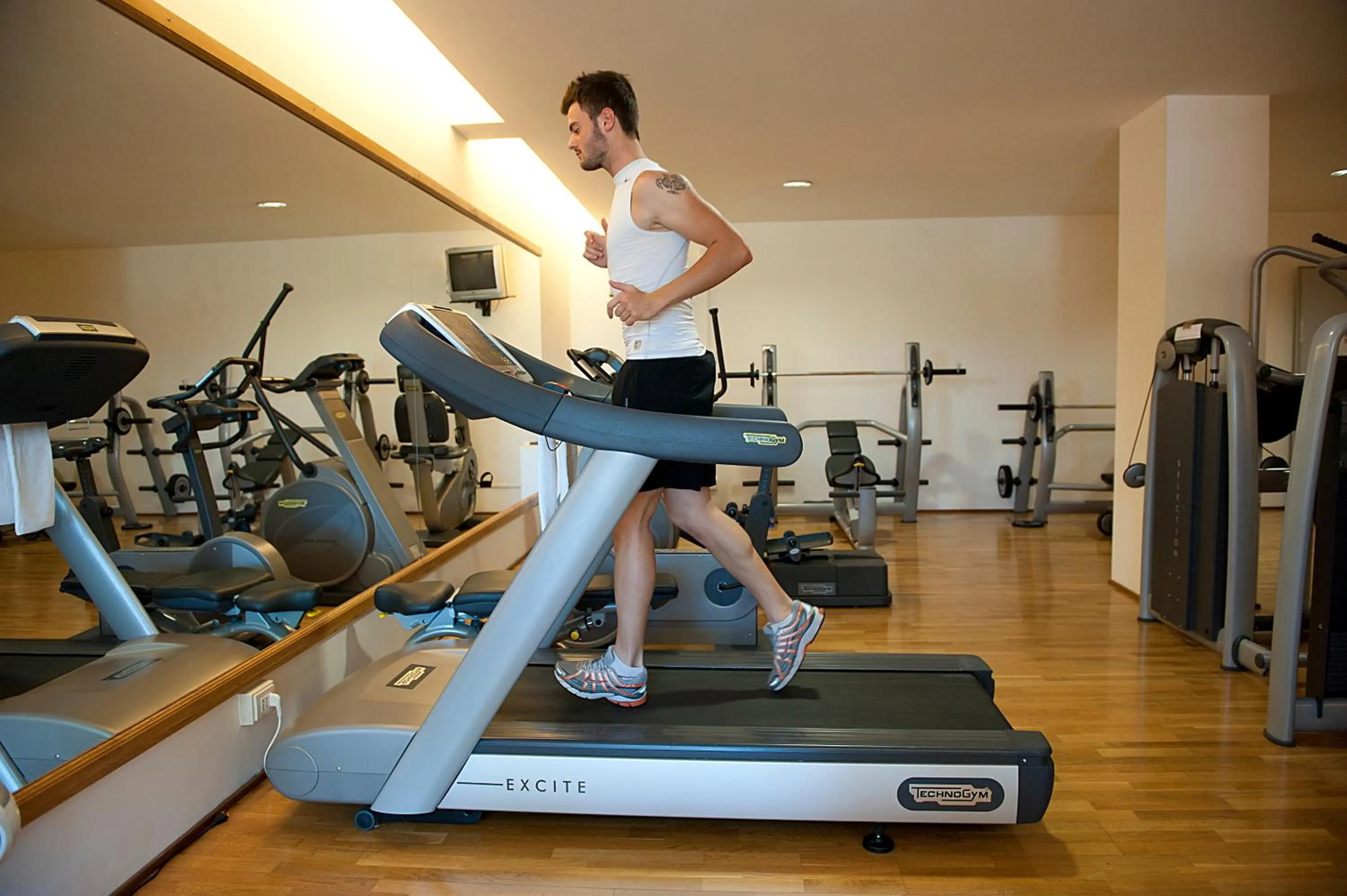 People in La Reggia Sporting Center Hotel