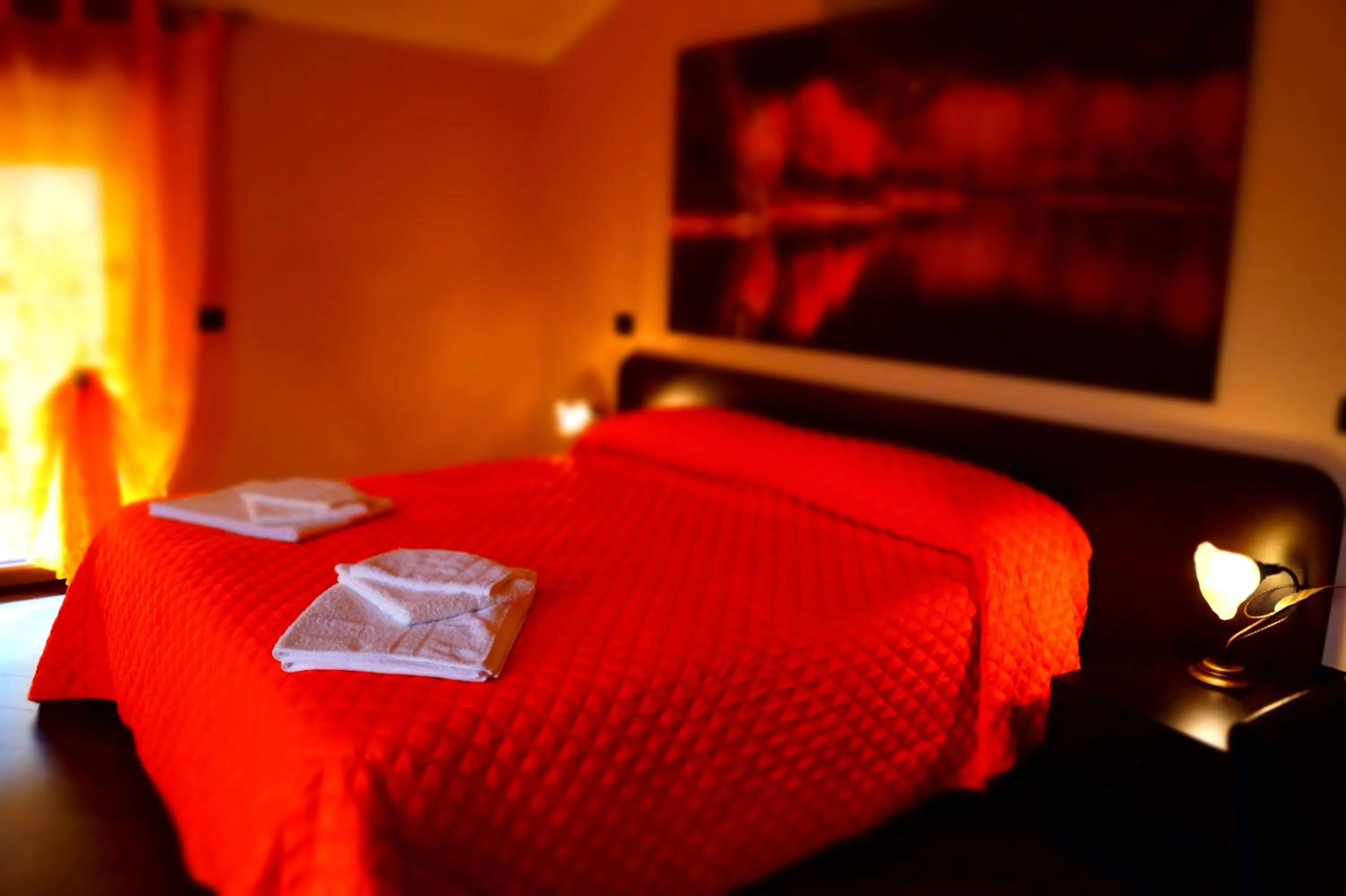 Bed in B&B Il Fruscio