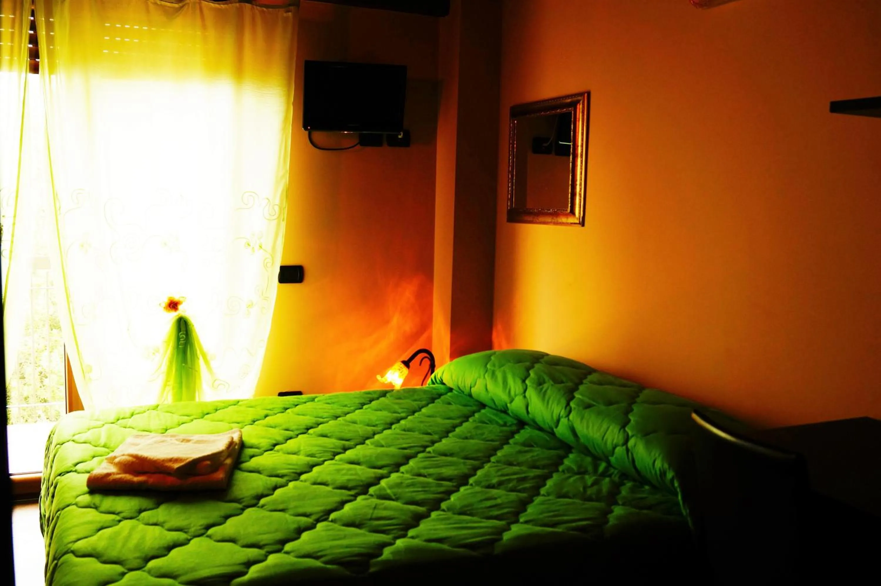 Bed in B&B Il Fruscio