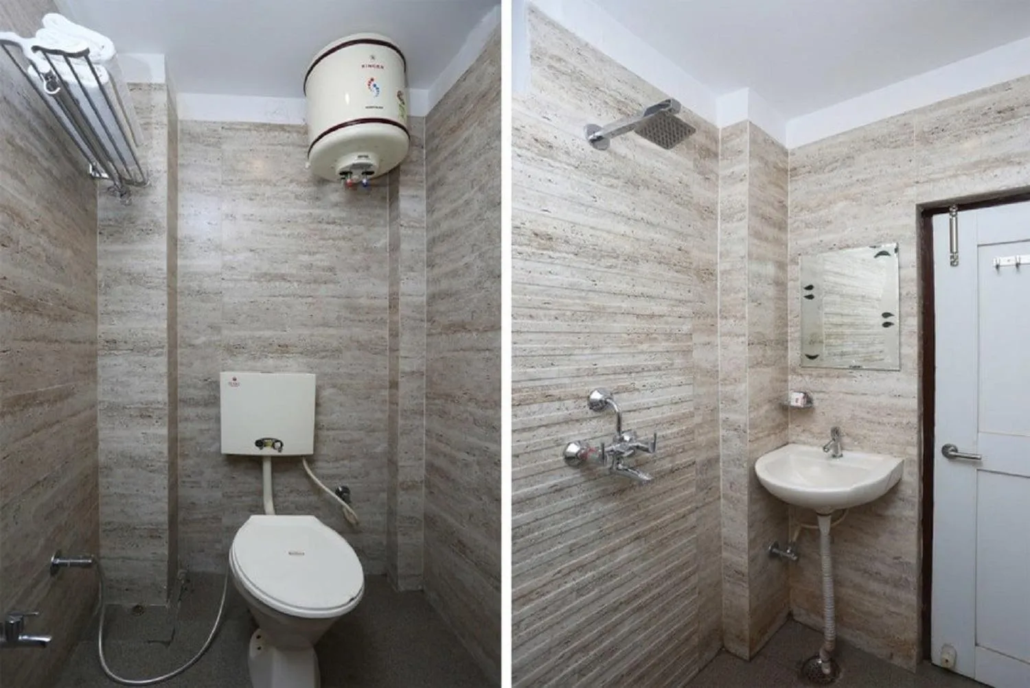 Bathroom in Hotel Aadesh Palace