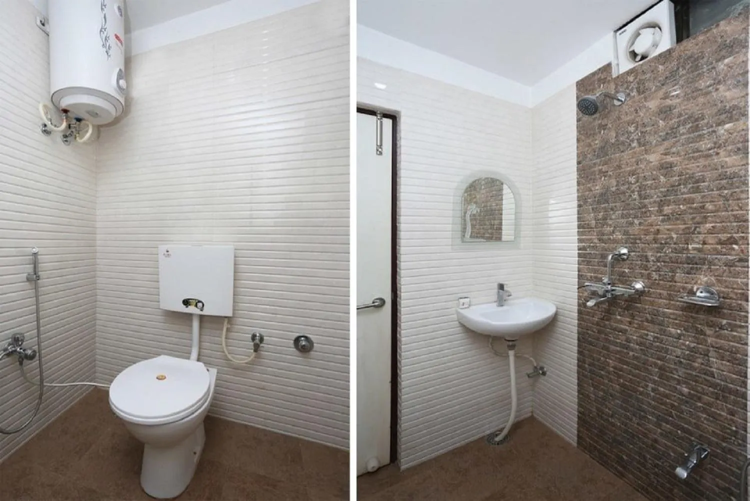 Bathroom in Hotel Aadesh Palace