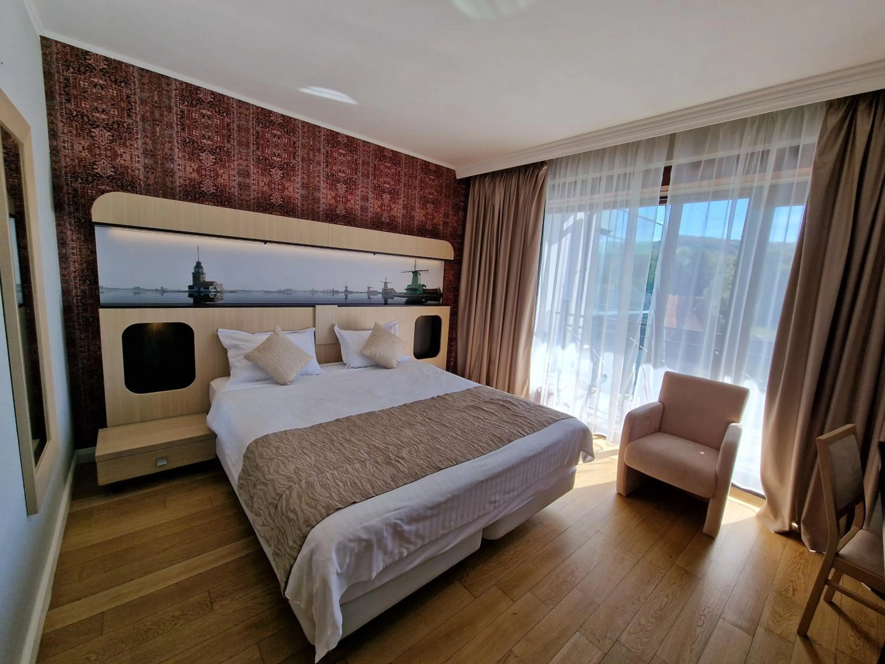 Bedroom, Bed in Hotel Sunny Hill