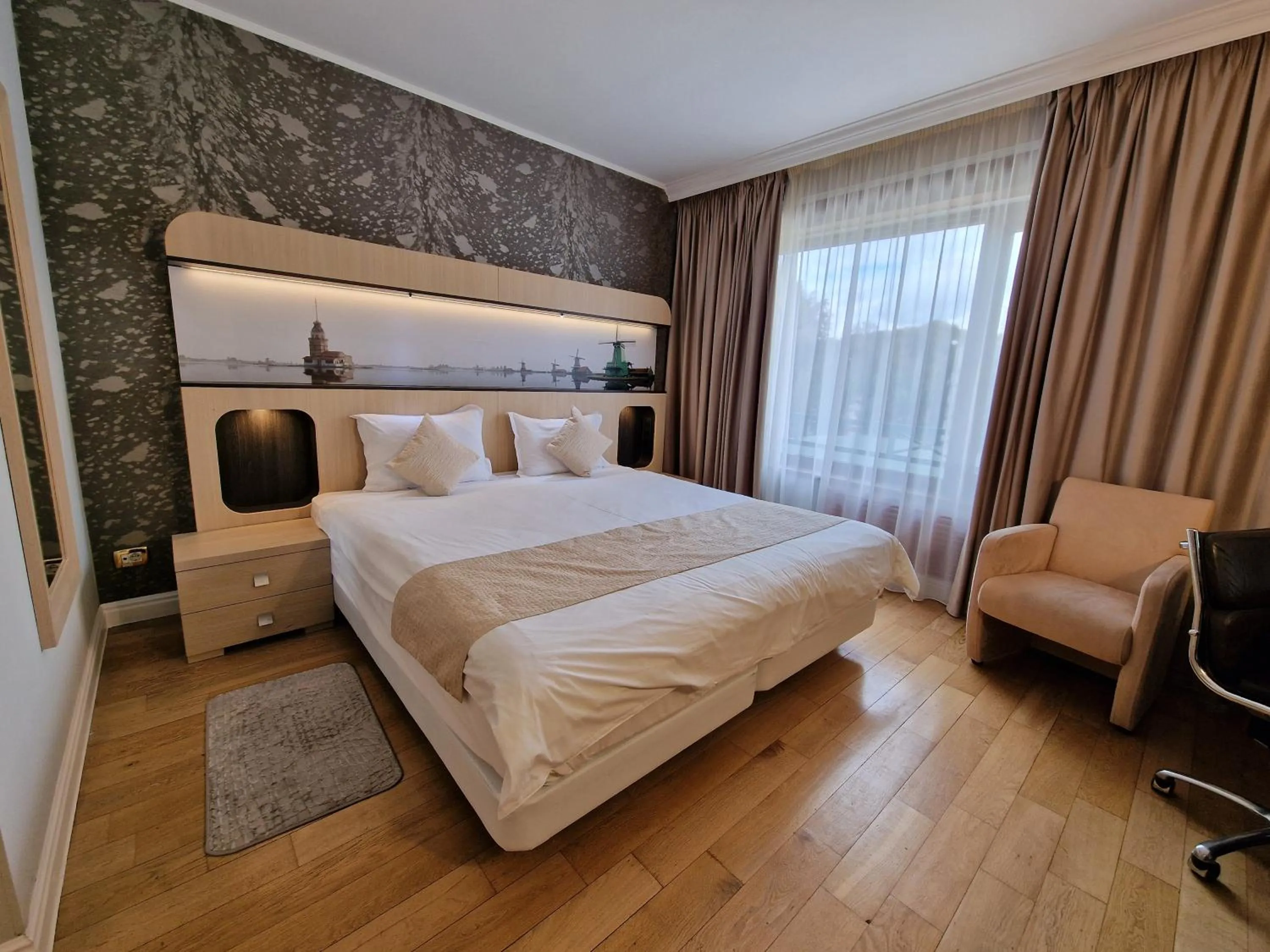 Bedroom, Bed in Hotel Sunny Hill