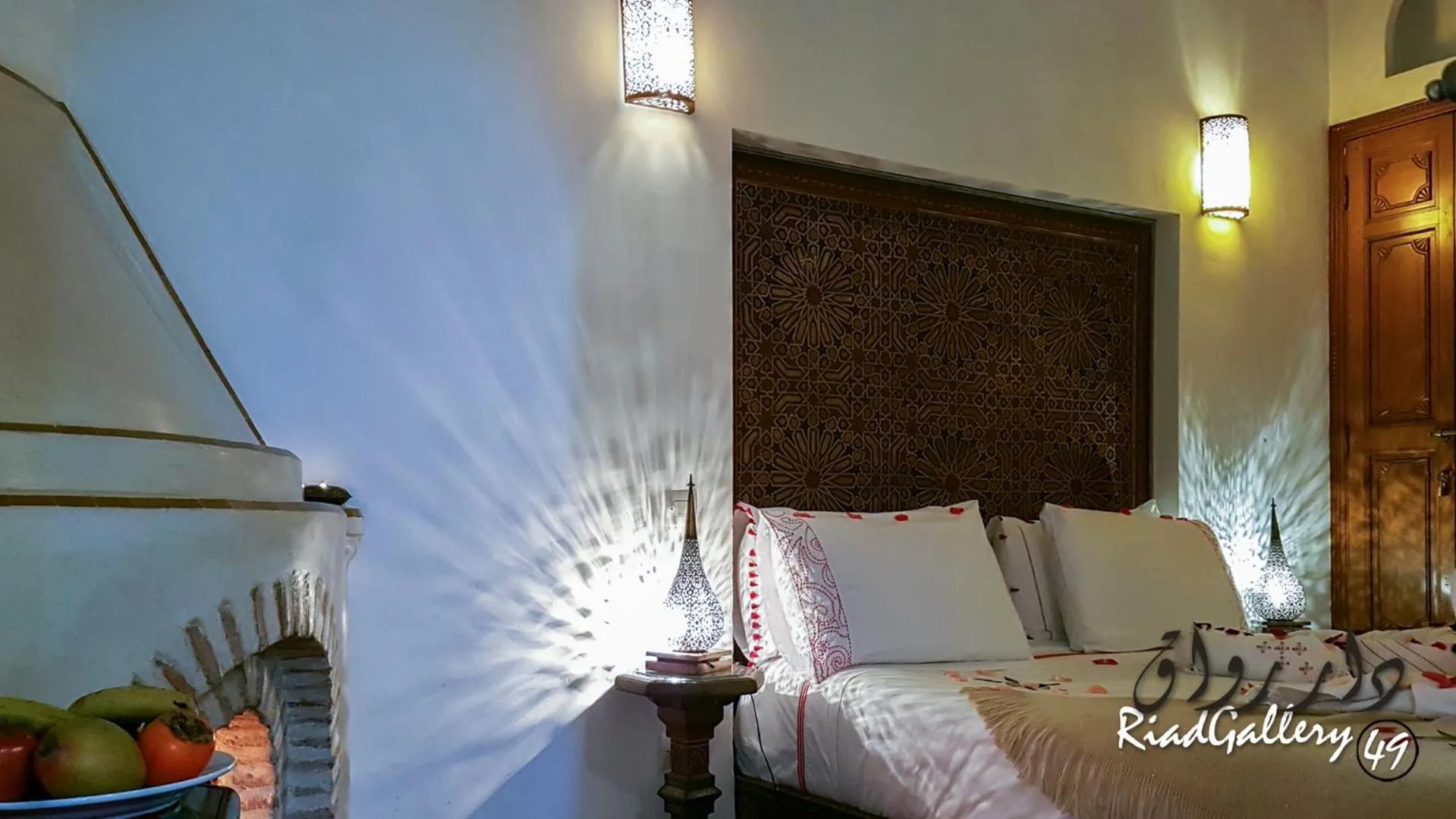 Living room in Riad Gallery 49 & Spa