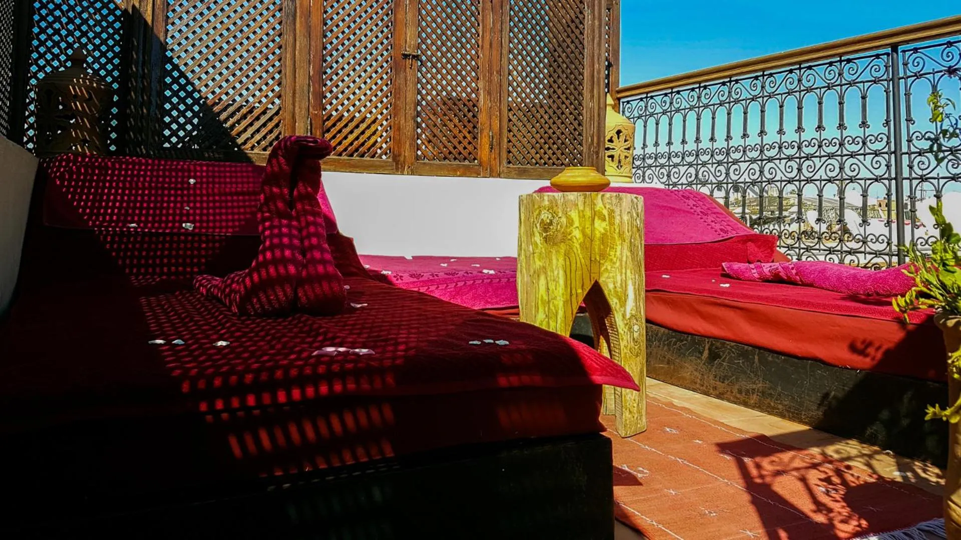 Balcony/Terrace in Riad Gallery 49 & Spa