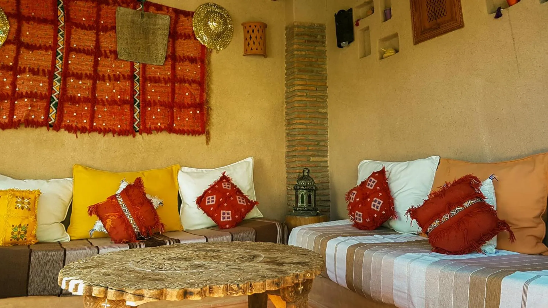 Seating area in Riad Gallery 49 & Spa