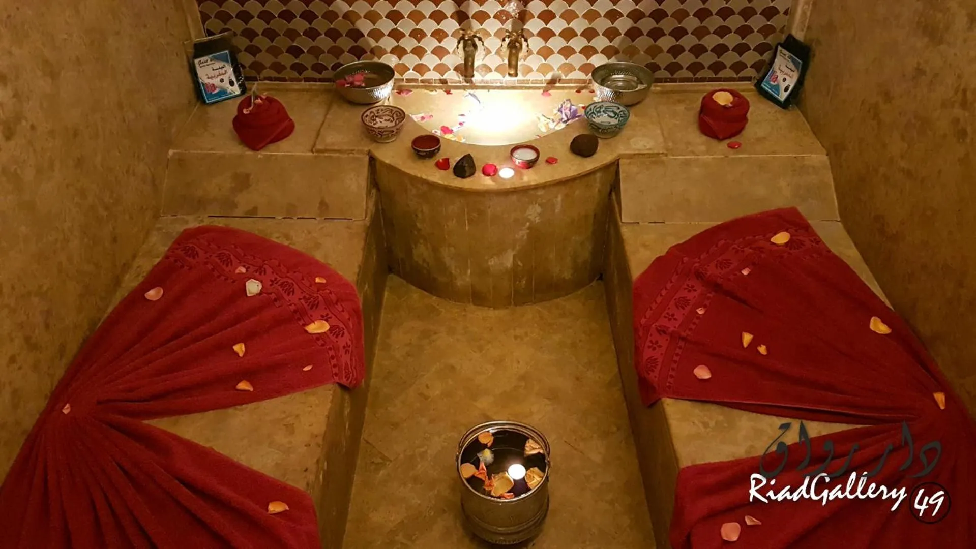 Sauna in Riad Gallery 49 & Spa