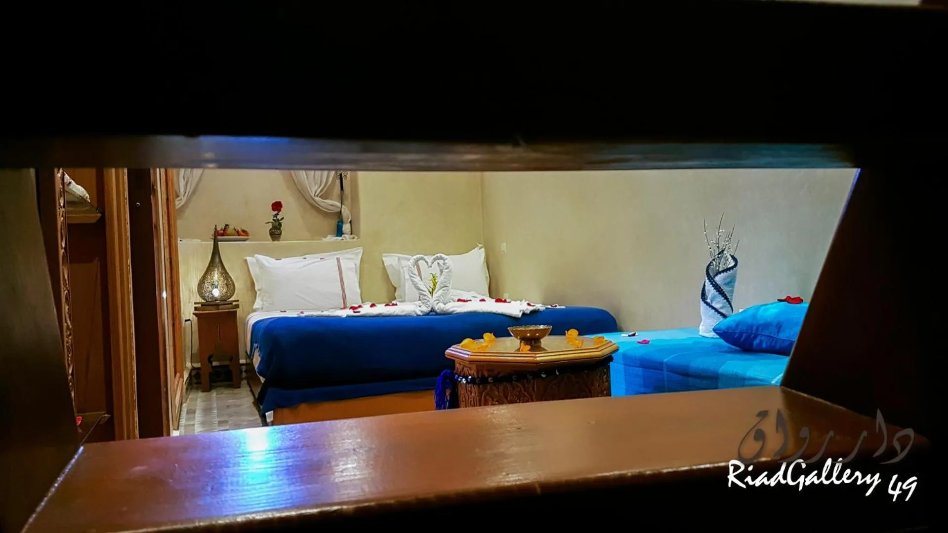 View (from property/room), Bed in Riad Gallery 49 & Spa