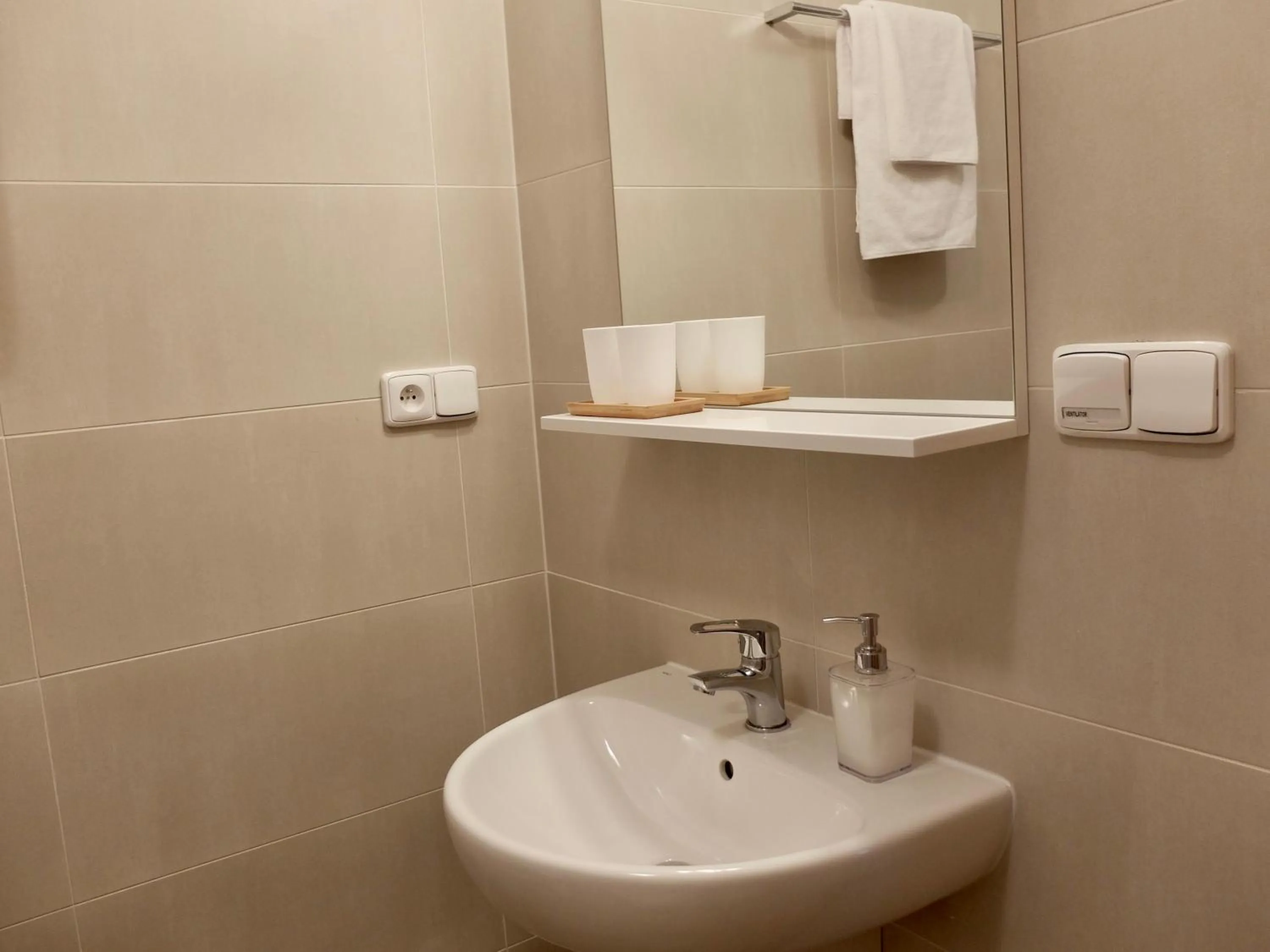 Bathroom in Penzion Stará pošta