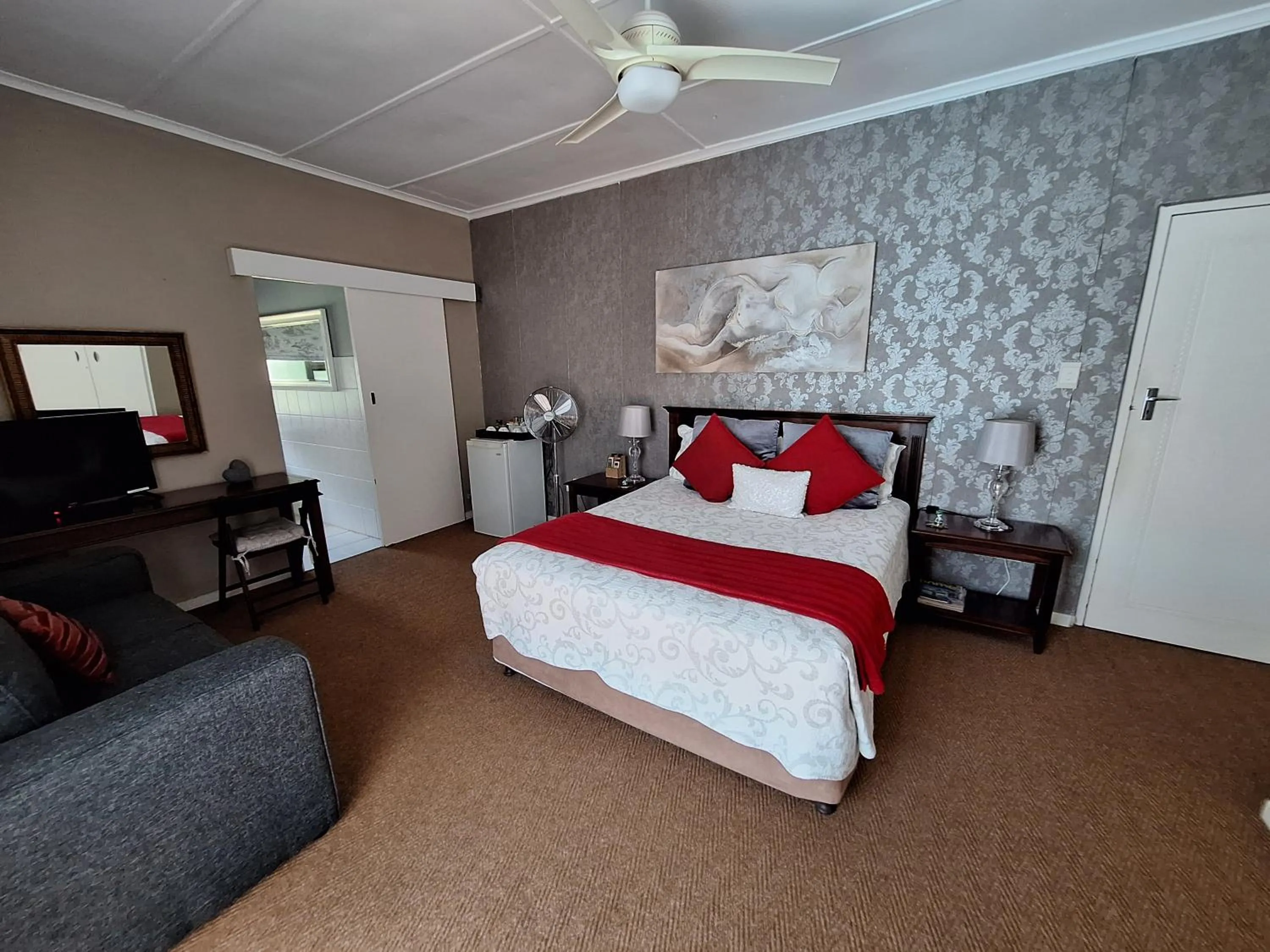 Bed in Umuzi Guest House