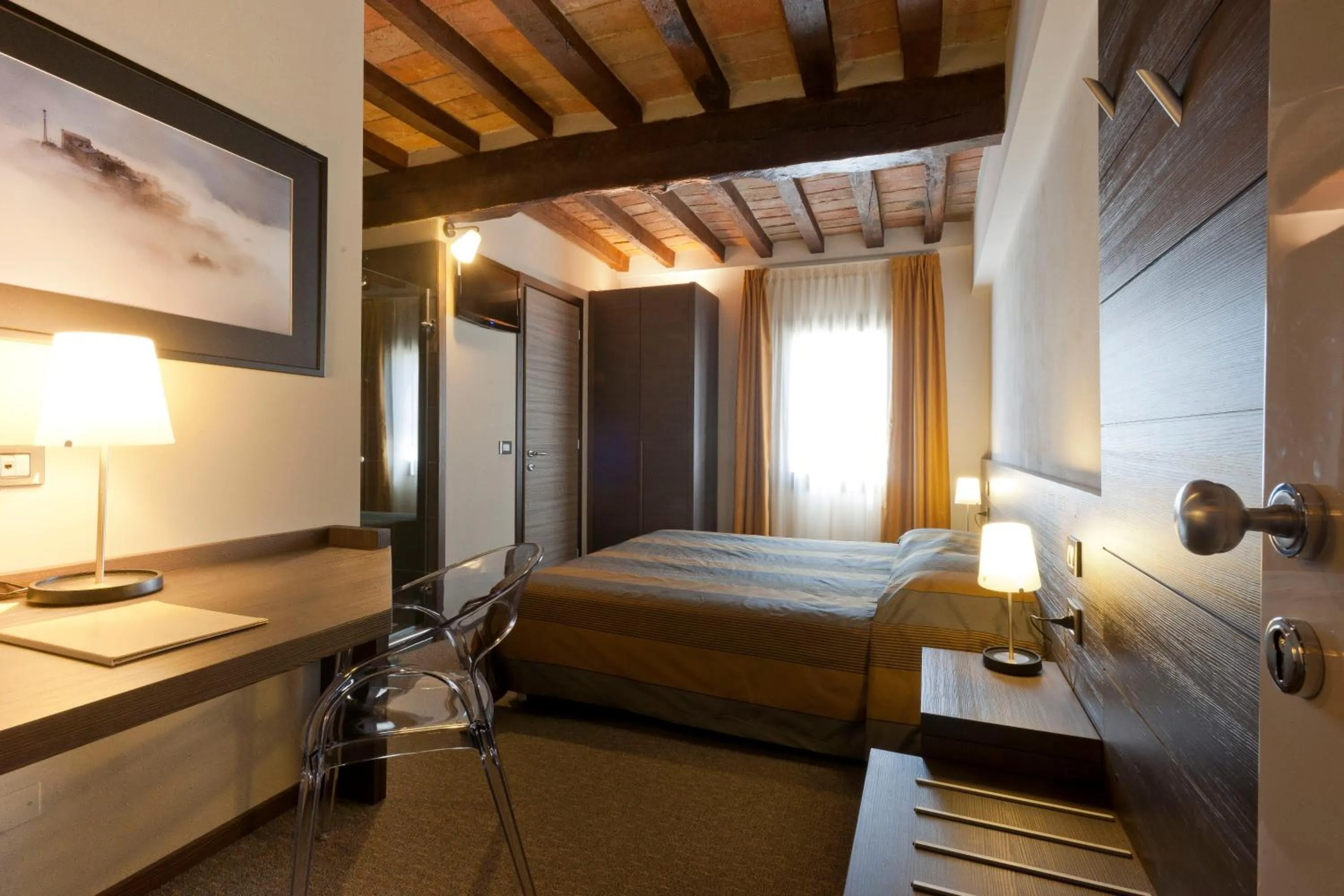 Bed in Locanda Sant'Ambrogio