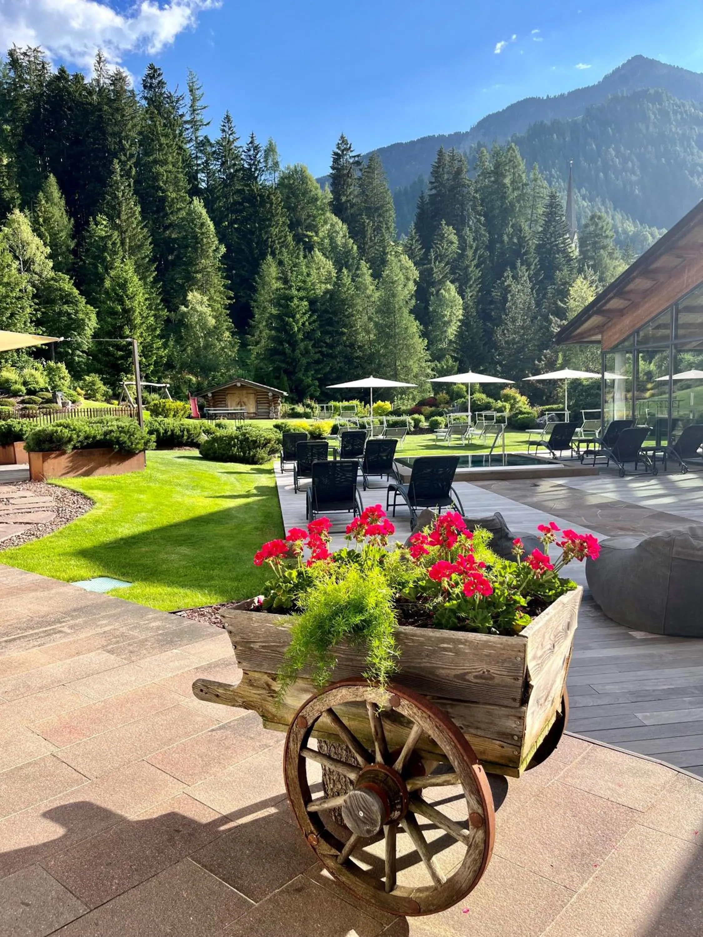 Garden in Hotel Arnaria