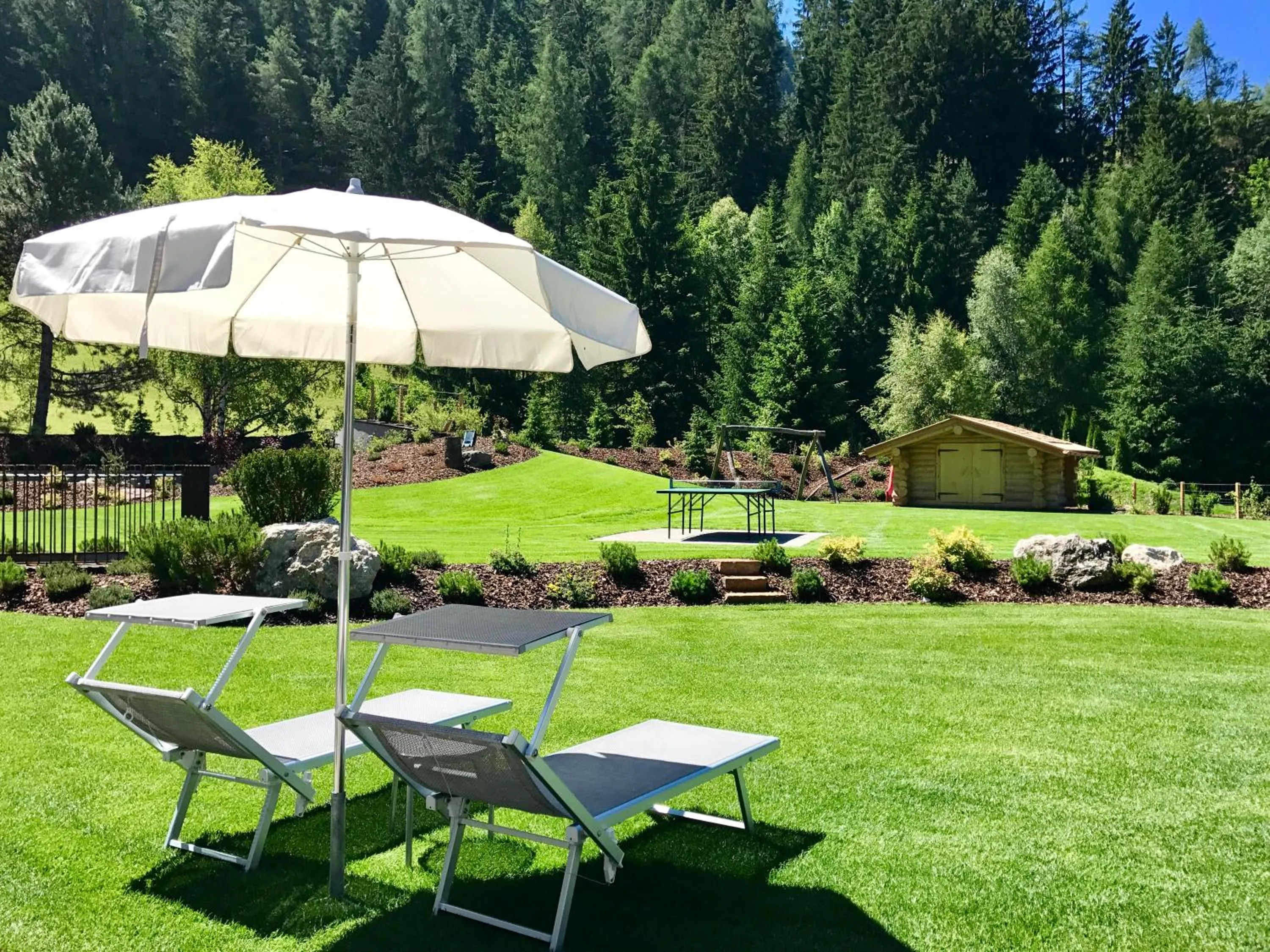 Garden in Hotel Arnaria