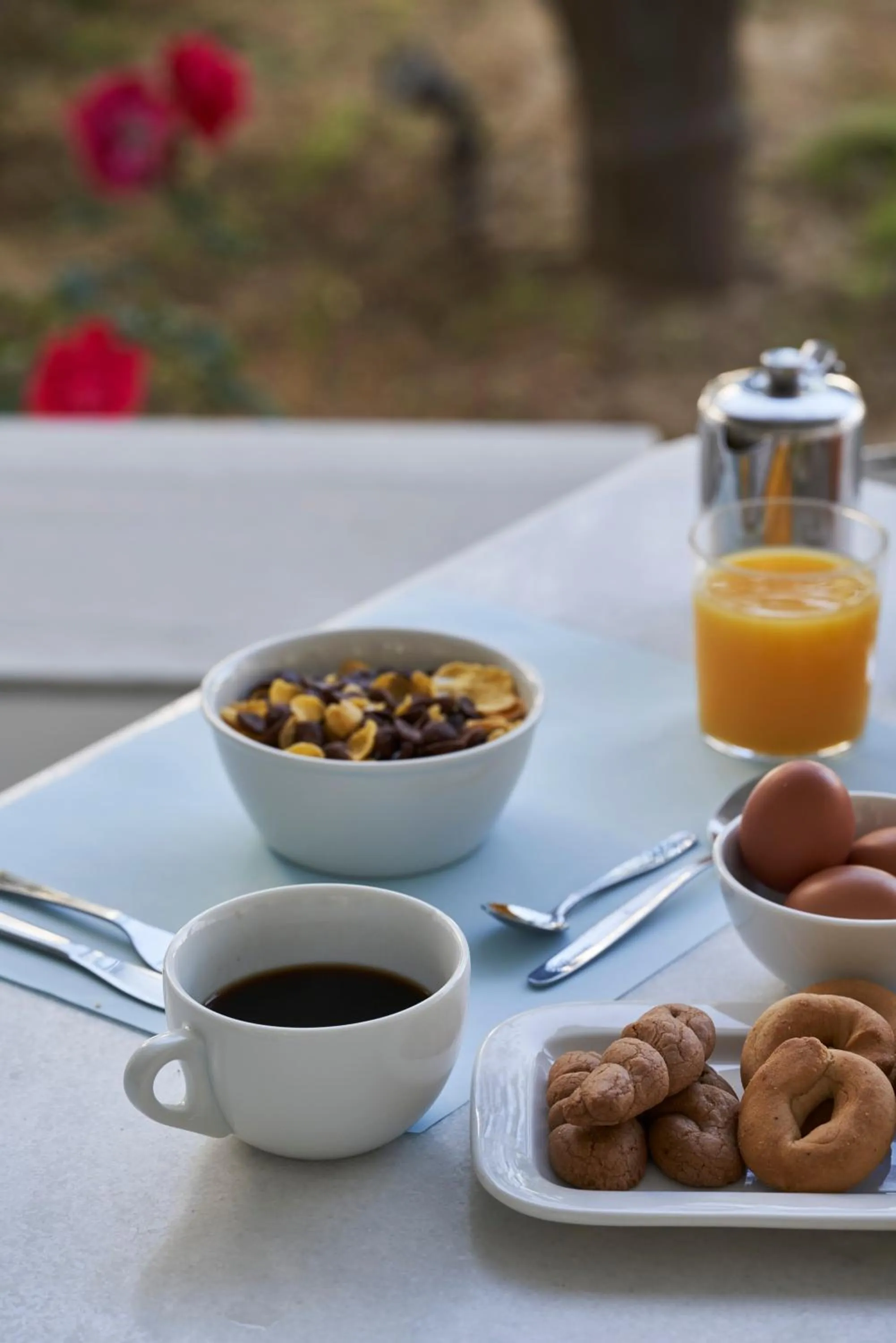 Breakfast in Polos Hotel Paros