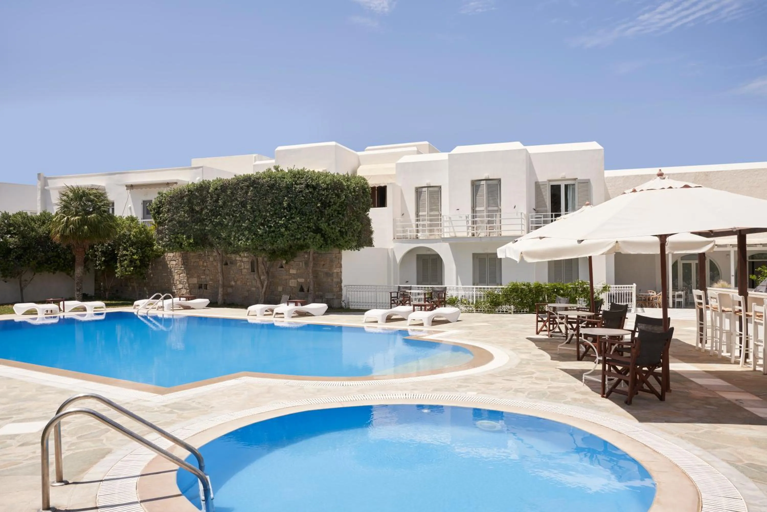 Property building in Polos Hotel Paros