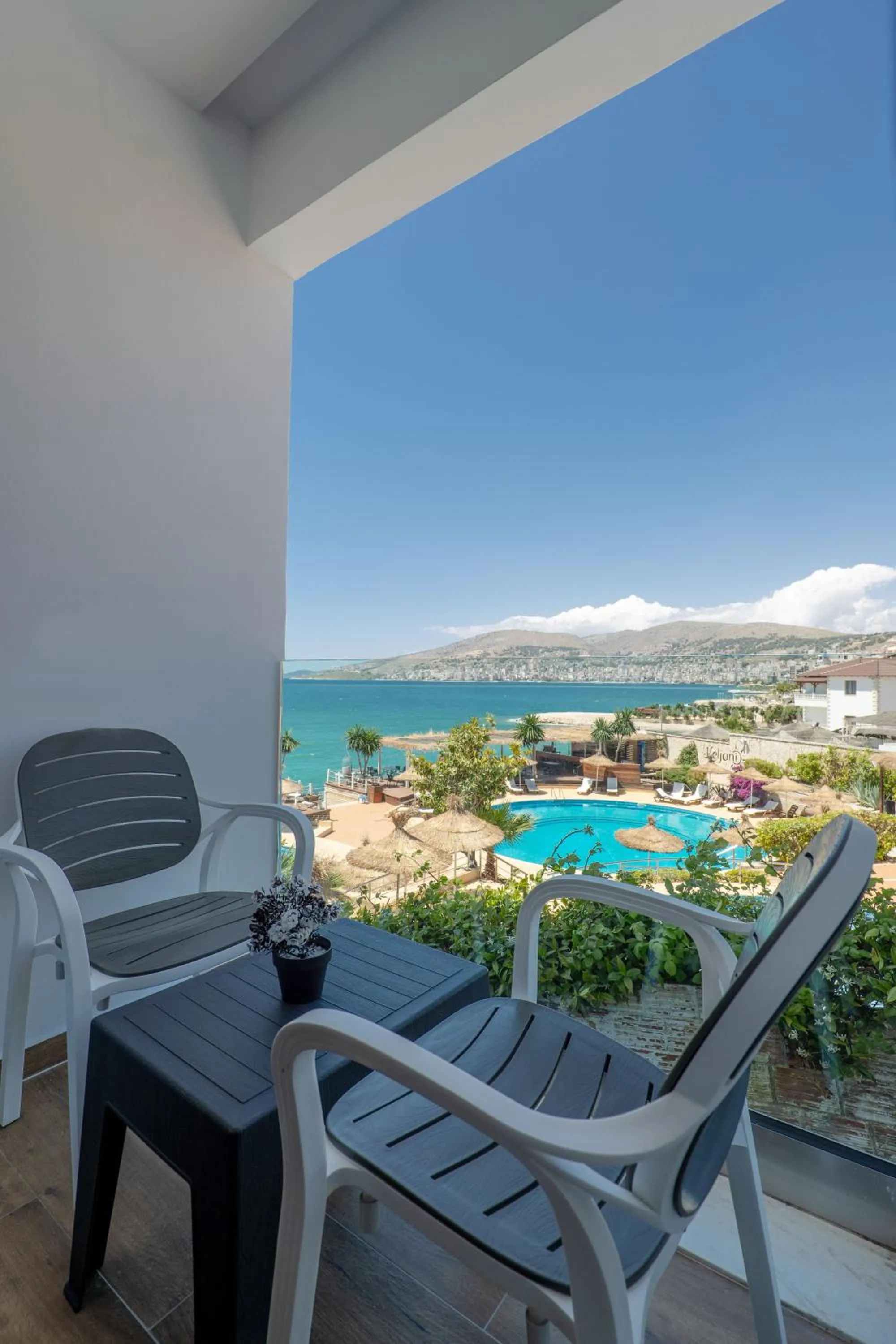 City view in Hotel Emblem