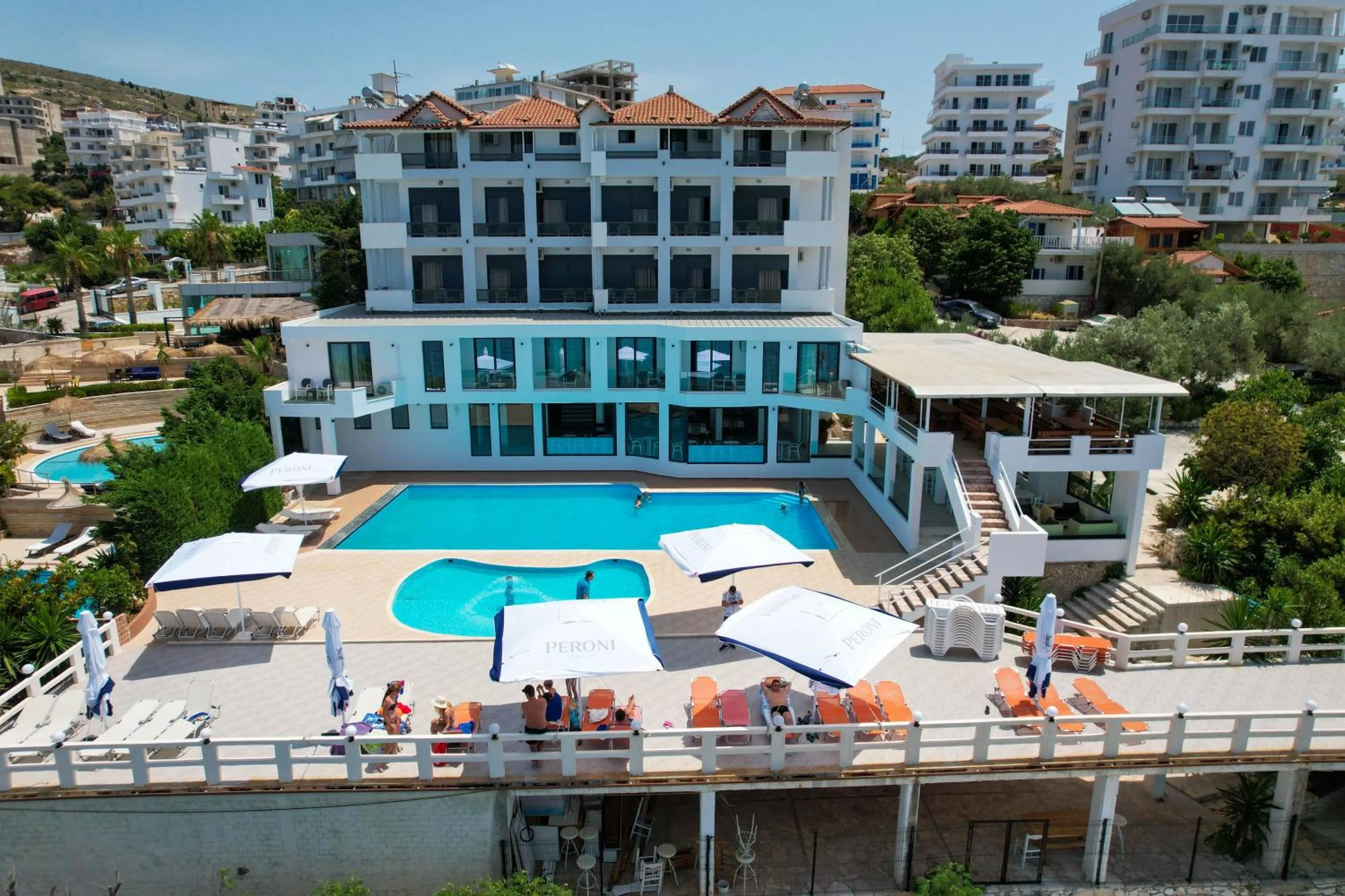 Property building in Hotel Emblem