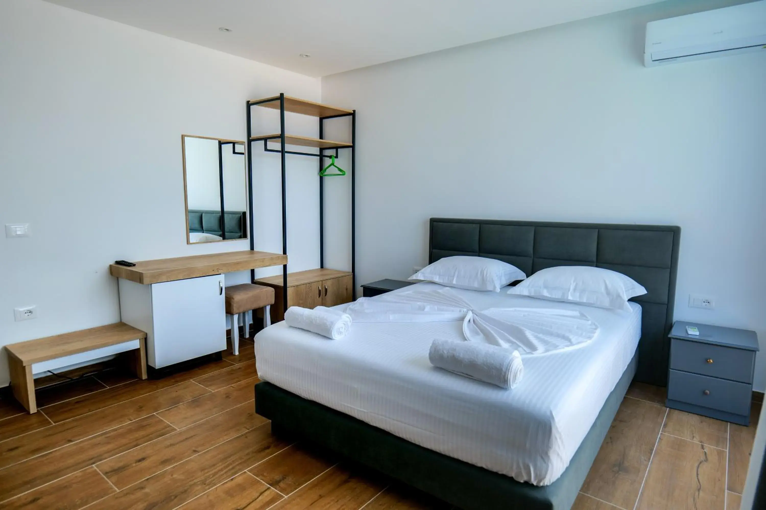 Deluxe Double Room with Balcony and Sea View in Hotel Emblem Deluxe Double Room with Balcony and Sea View in Hotel Emblem