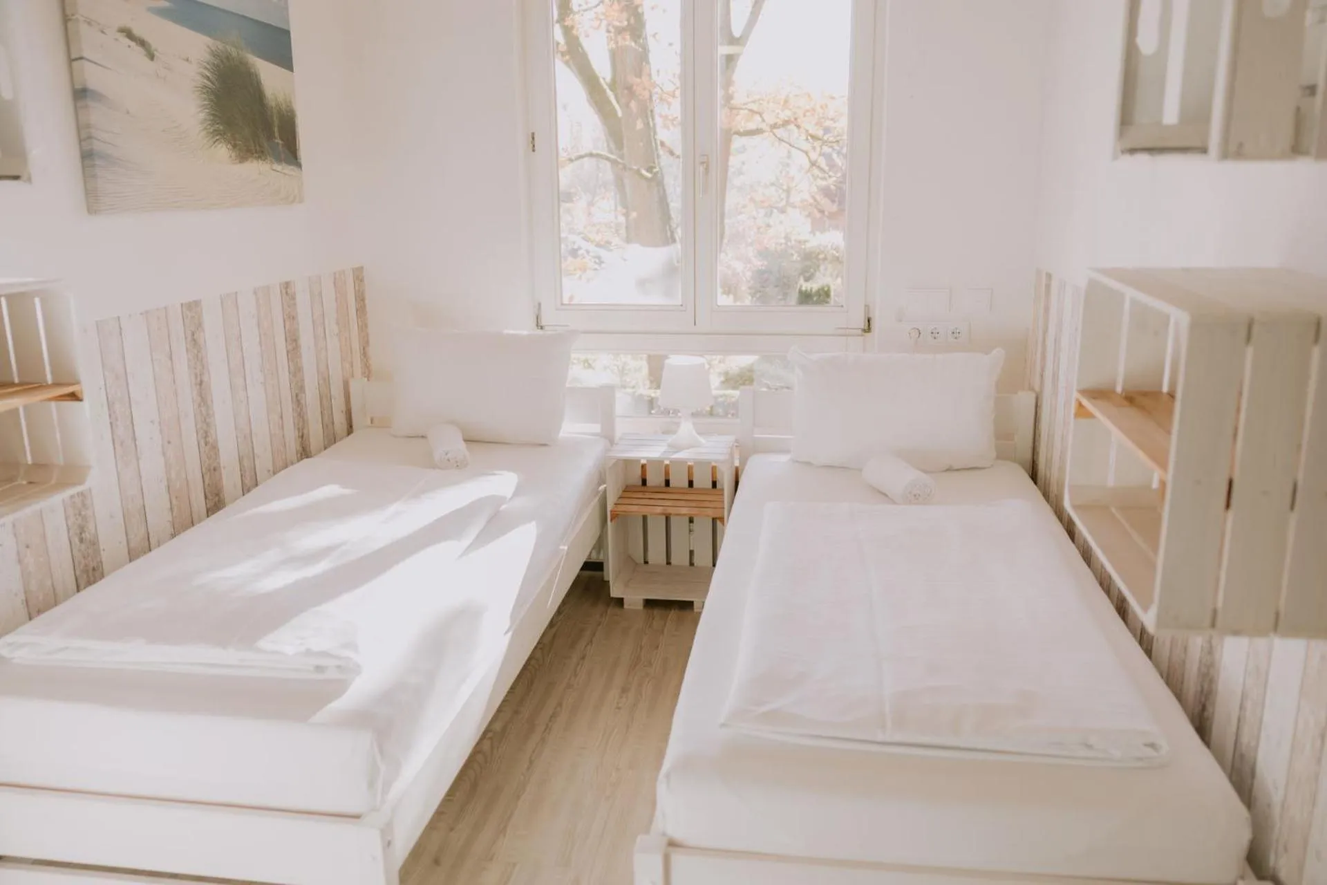 Bed in mybrand boardinghouse Volksdorf Self Check-in -free parking