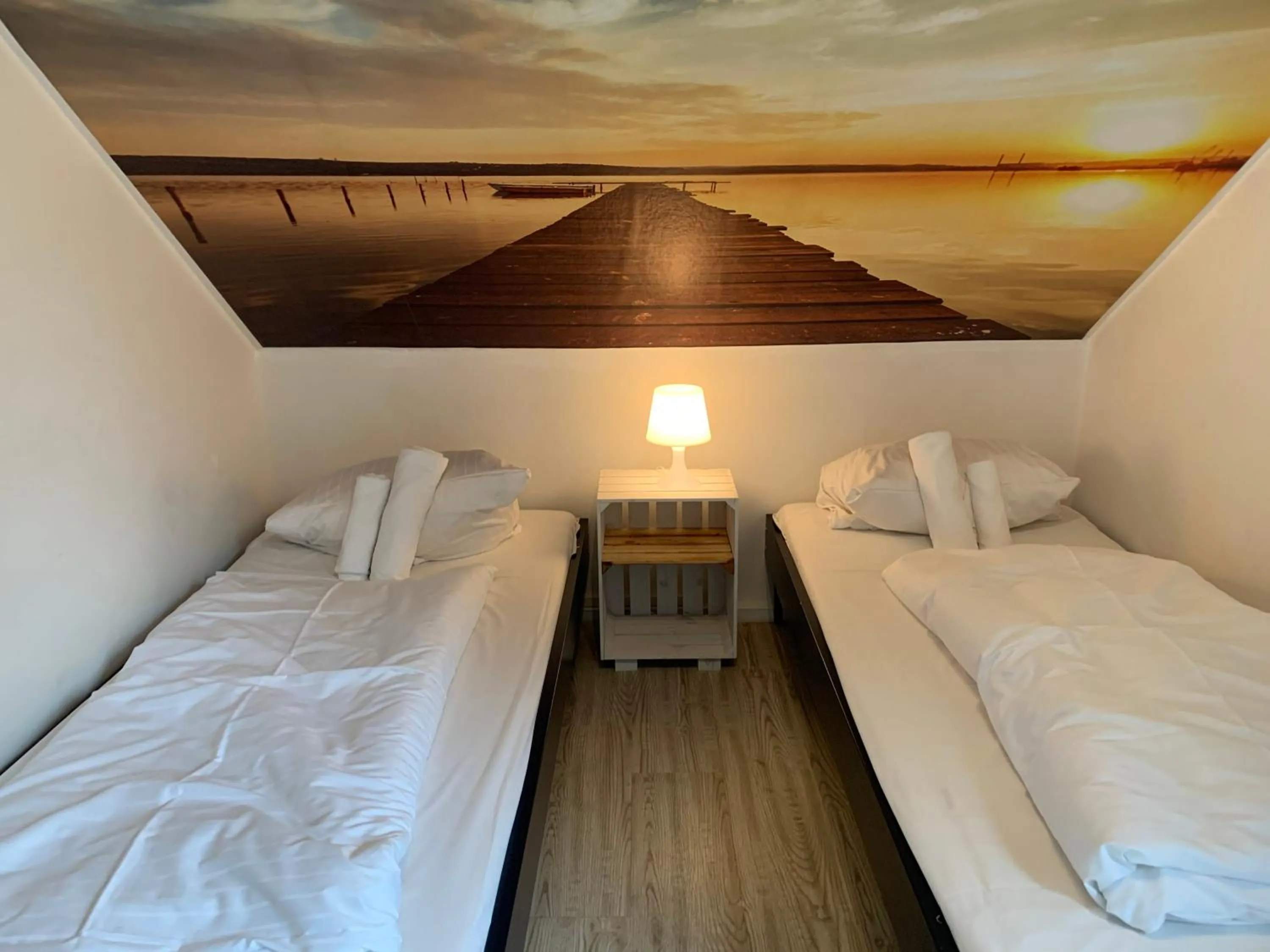 Bed in mybrand boardinghouse Volksdorf Self Check-in -free parking