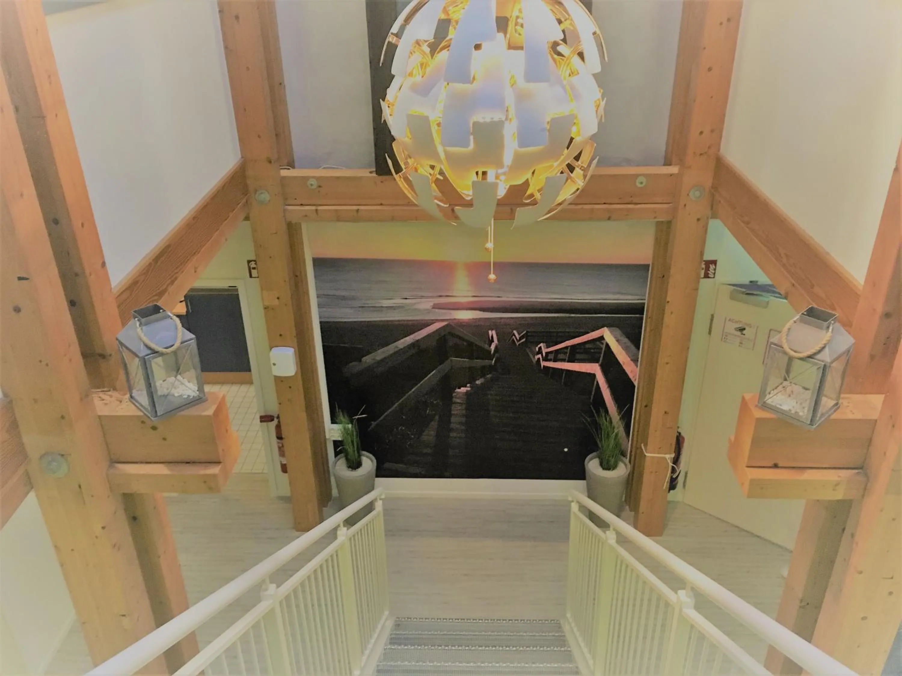 Lobby or reception in mybrand boardinghouse Volksdorf Self Check-in -free parking