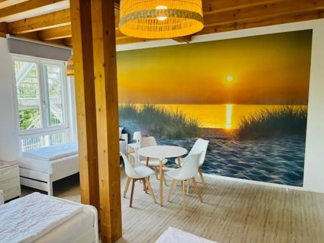 Photo of the whole room, Bed in mybrand boardinghouse Volksdorf Self Check-in -free parking