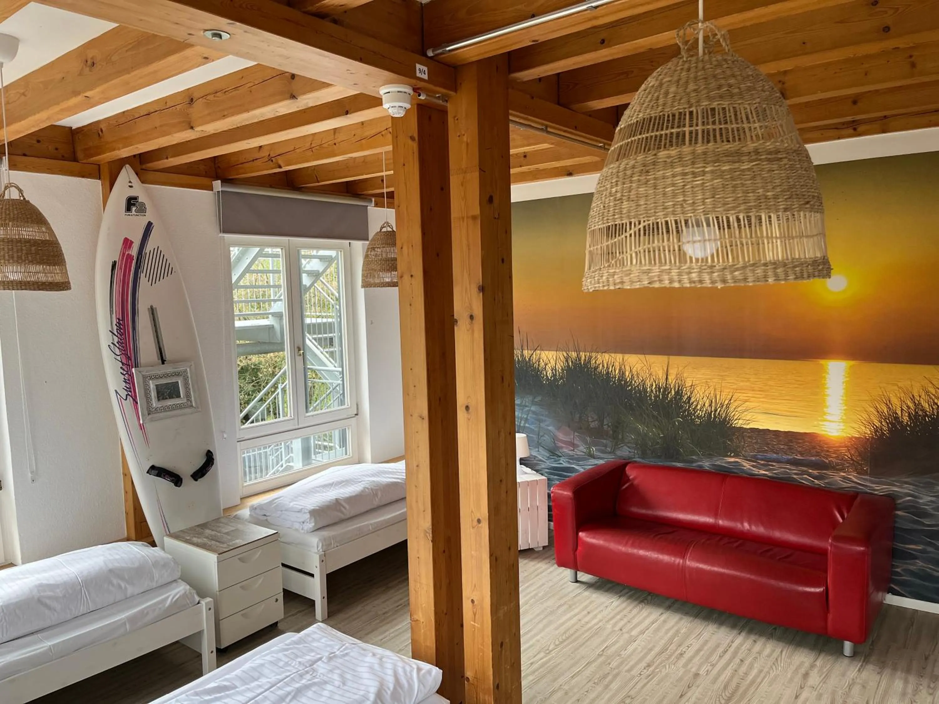 Photo of the whole room, Bed in mybrand boardinghouse Volksdorf Self Check-in -free parking