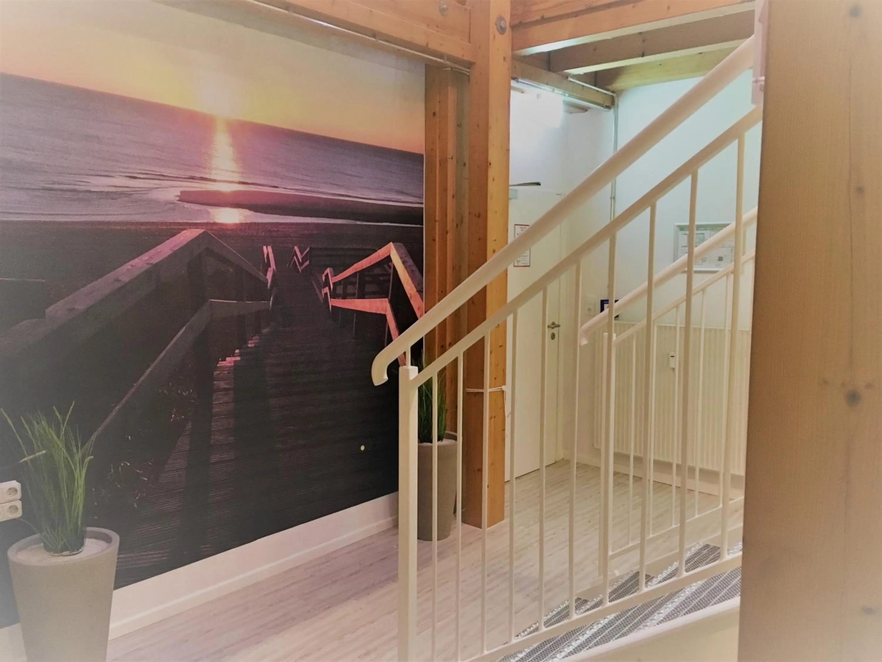 Decorative detail in mybrand boardinghouse Volksdorf Self Check-in -free parking