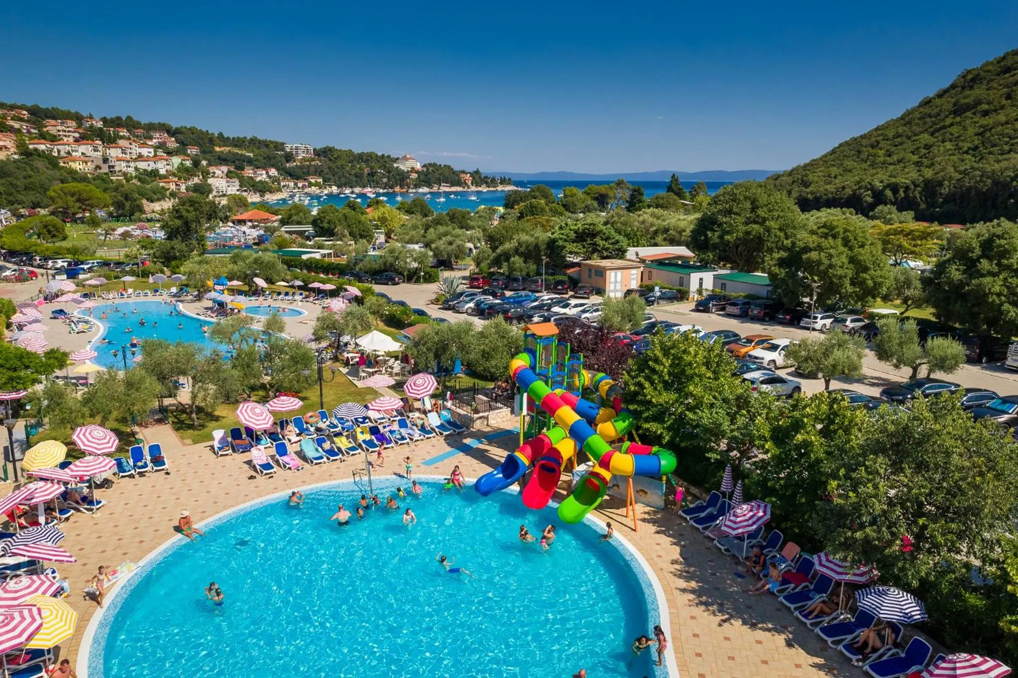 Swimming pool in MASLINICA Narcis Hotel