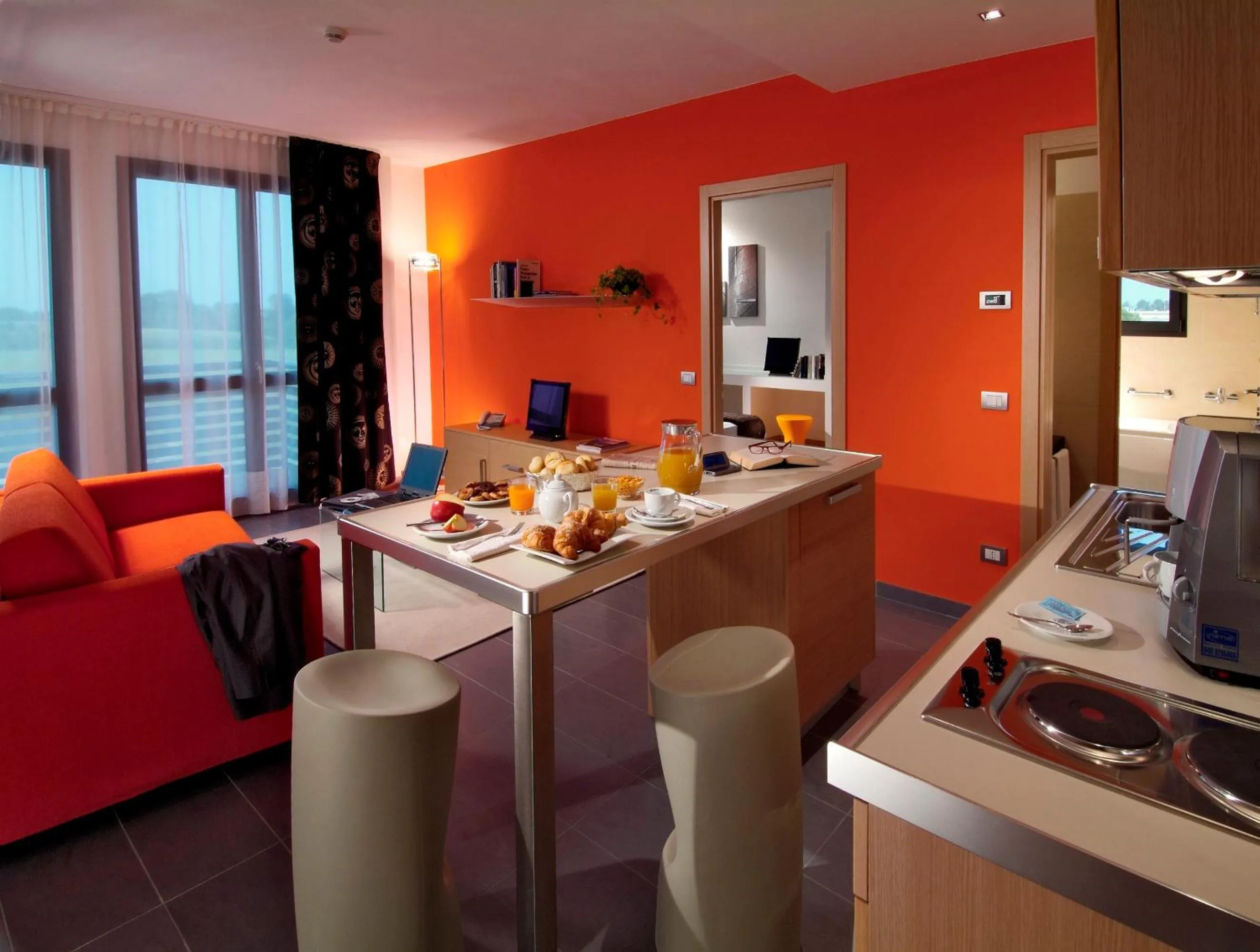 Kitchen or kitchenette in Matrix Hotel & Residence