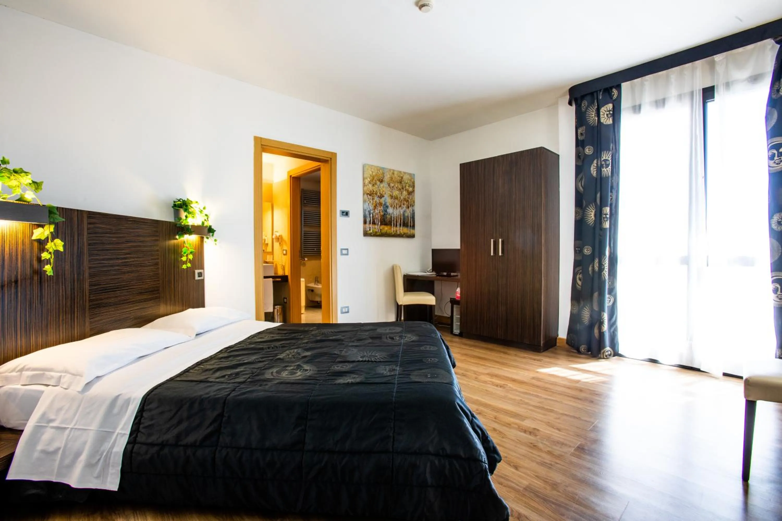 Bed in Matrix Hotel & Residence