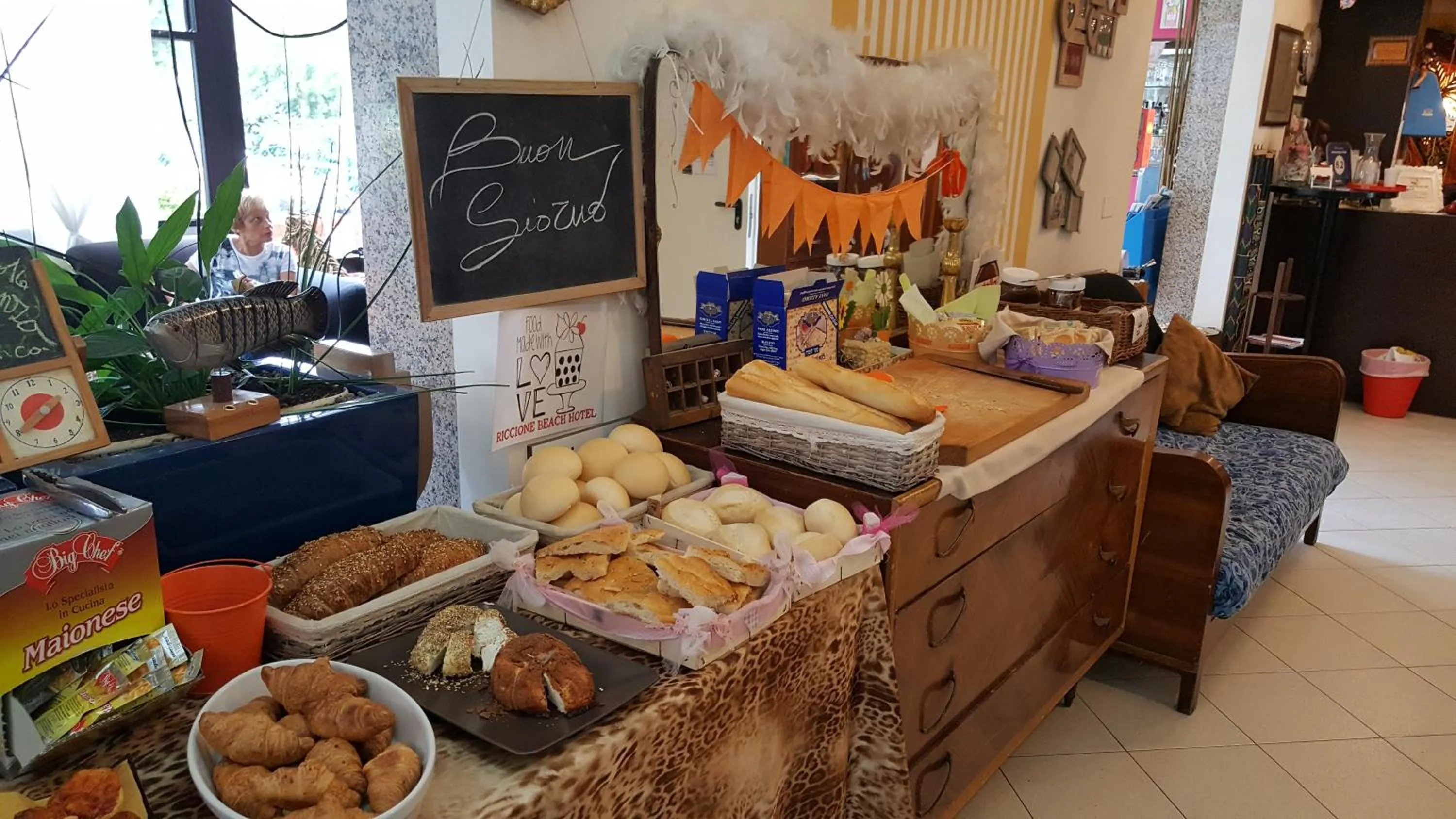 Buffet breakfast in Riccione Beach Hotel - Enjoy your Summer -Beach Village incluso