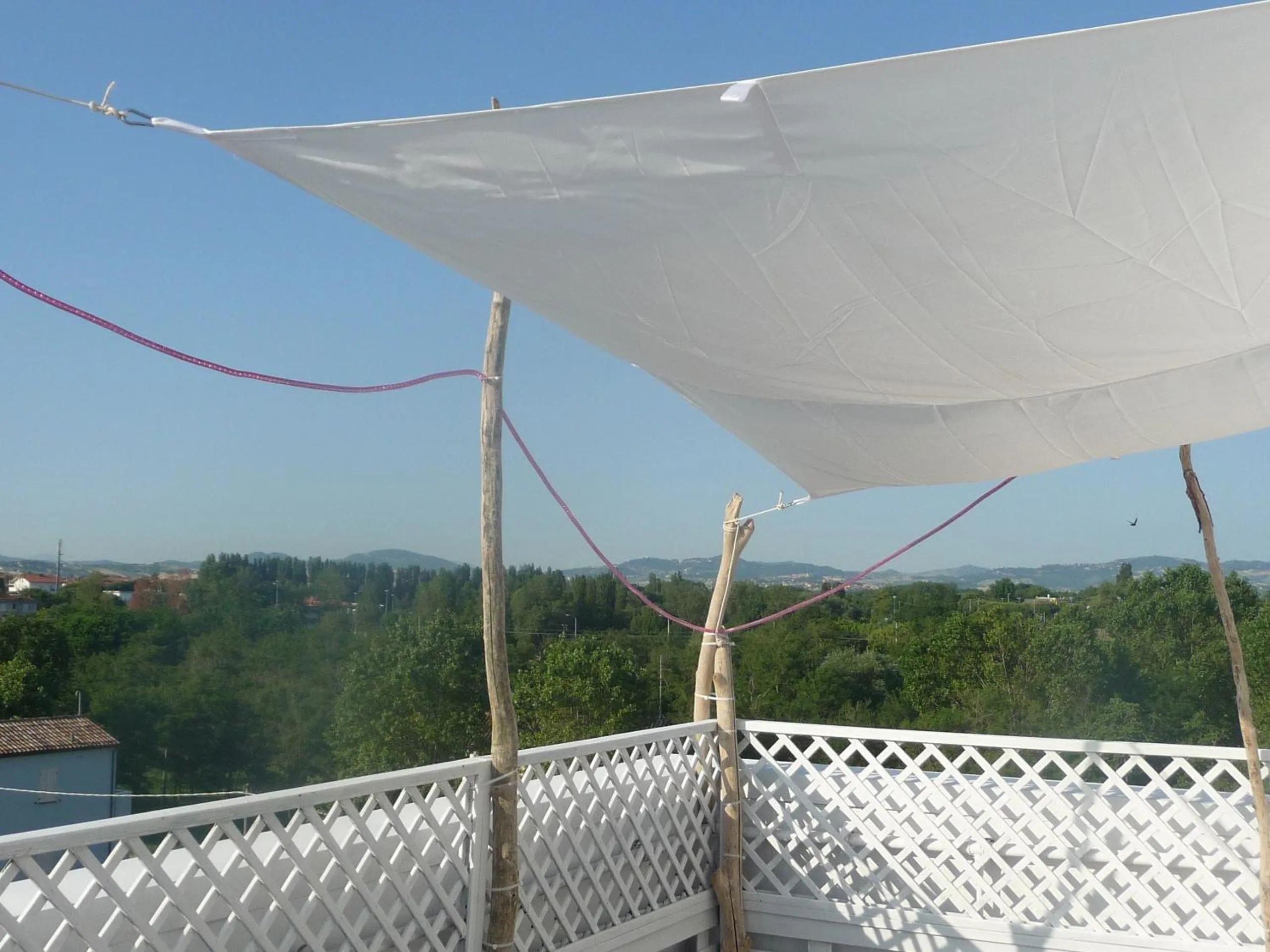 Balcony/Terrace in Riccione Beach Hotel - Enjoy your Summer -Beach Village incluso