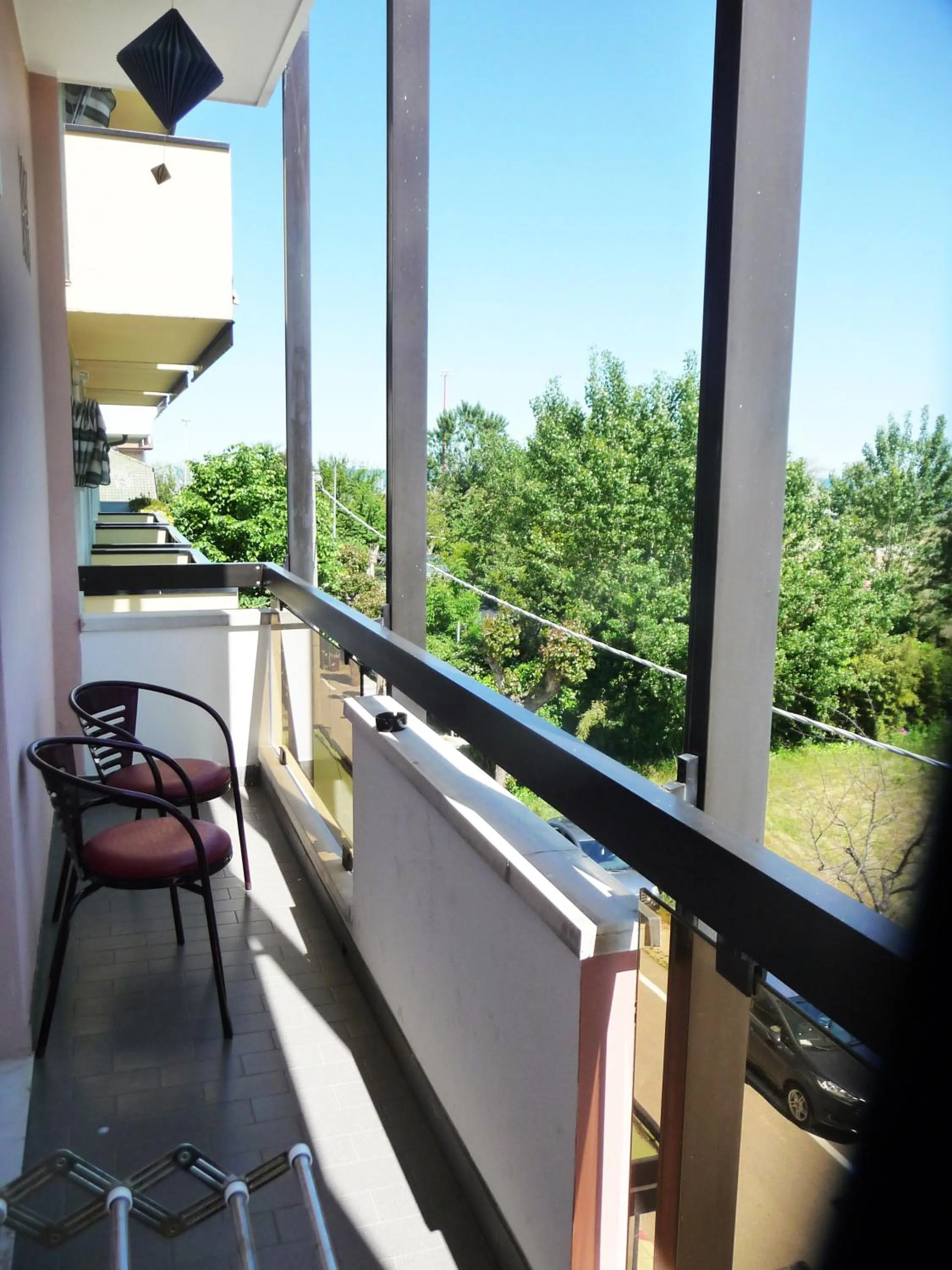 Balcony/Terrace in Riccione Beach Hotel - Enjoy your Summer -Beach Village incluso