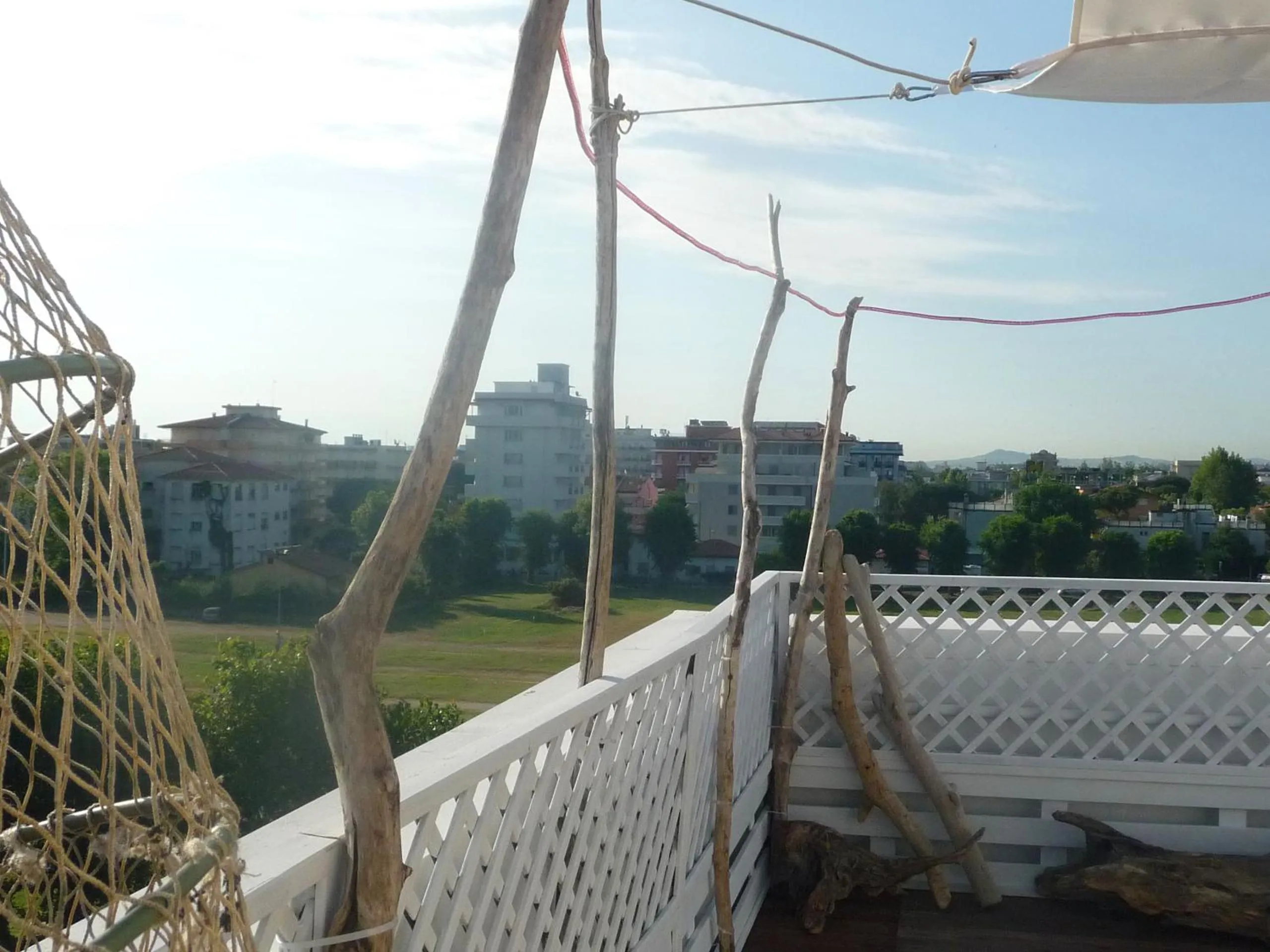 Balcony/Terrace in Riccione Beach Hotel - Enjoy your Summer -Beach Village incluso