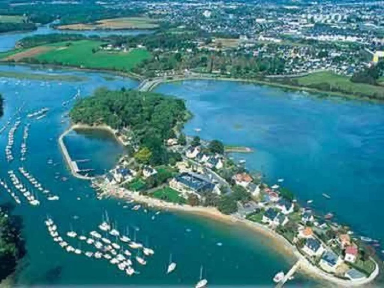 Bird's eye view in Kyriad Prestige Vannes Centre-Palais des Arts