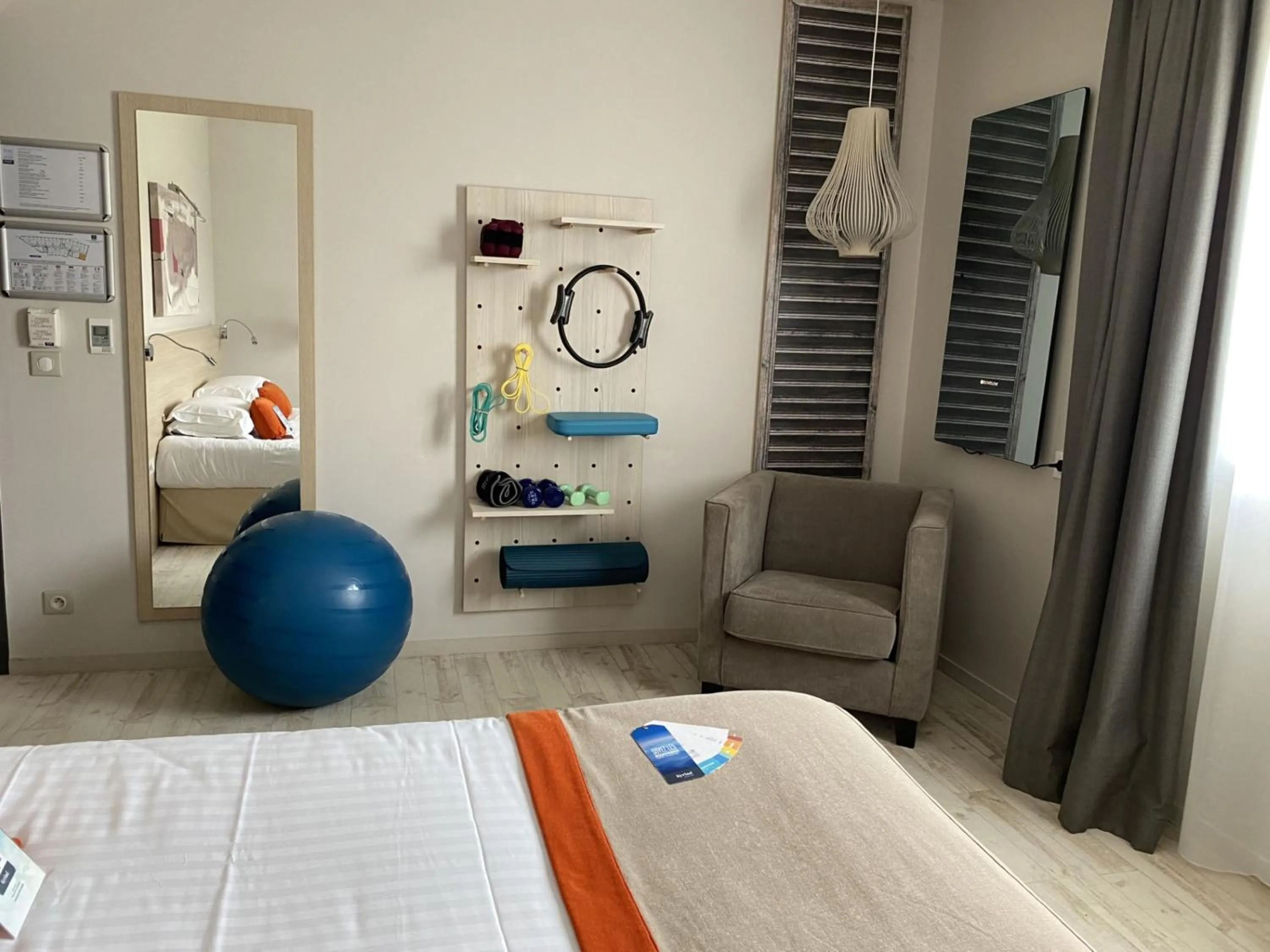 Photo of the whole room, Bed in Kyriad Prestige Vannes Centre-Palais des Arts