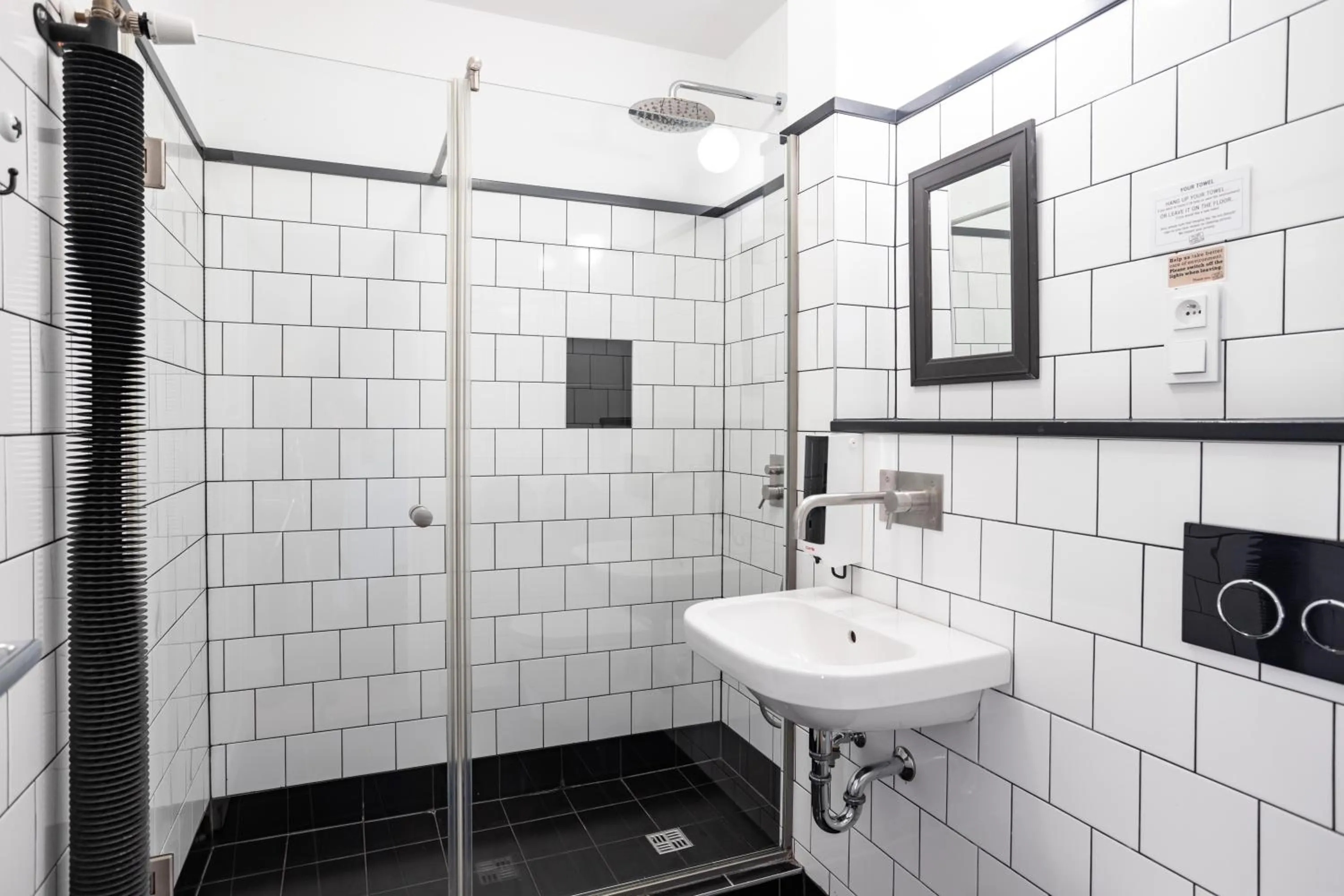 Bathroom in Sir Toby's Hostel