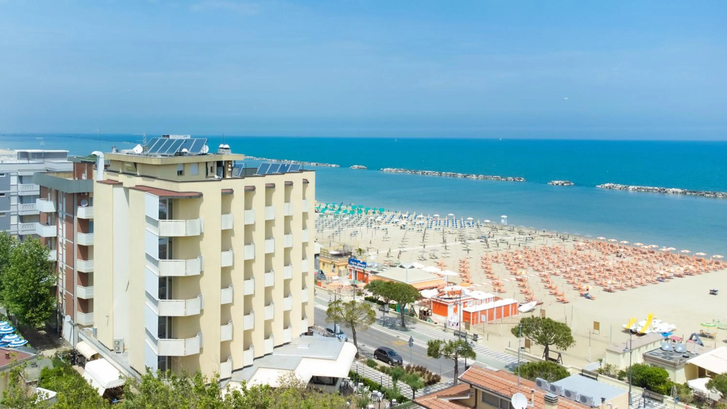 Bird's eye view in Hotel Colorado Cesenatico