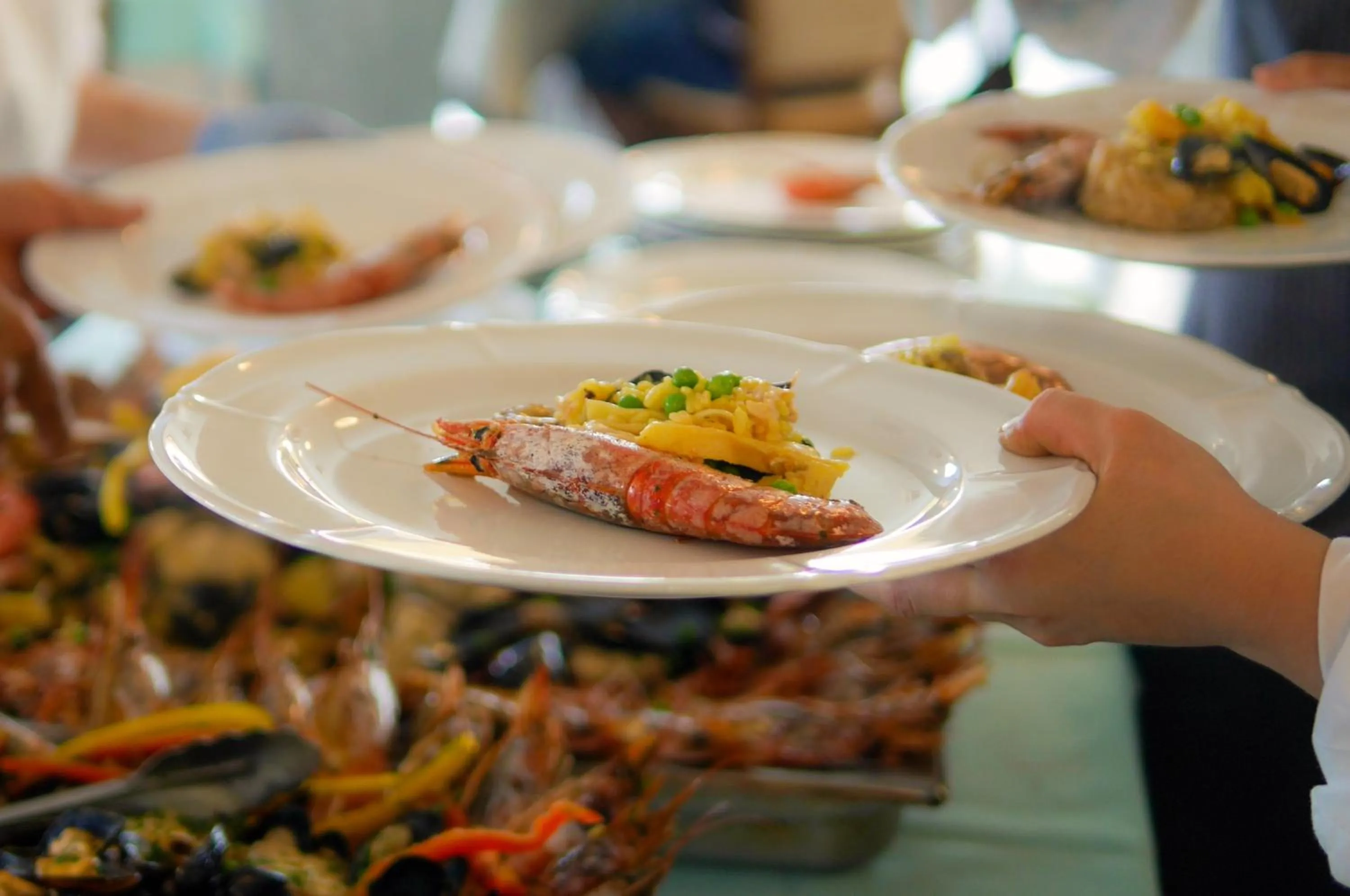 Food in Hotel Colorado Cesenatico