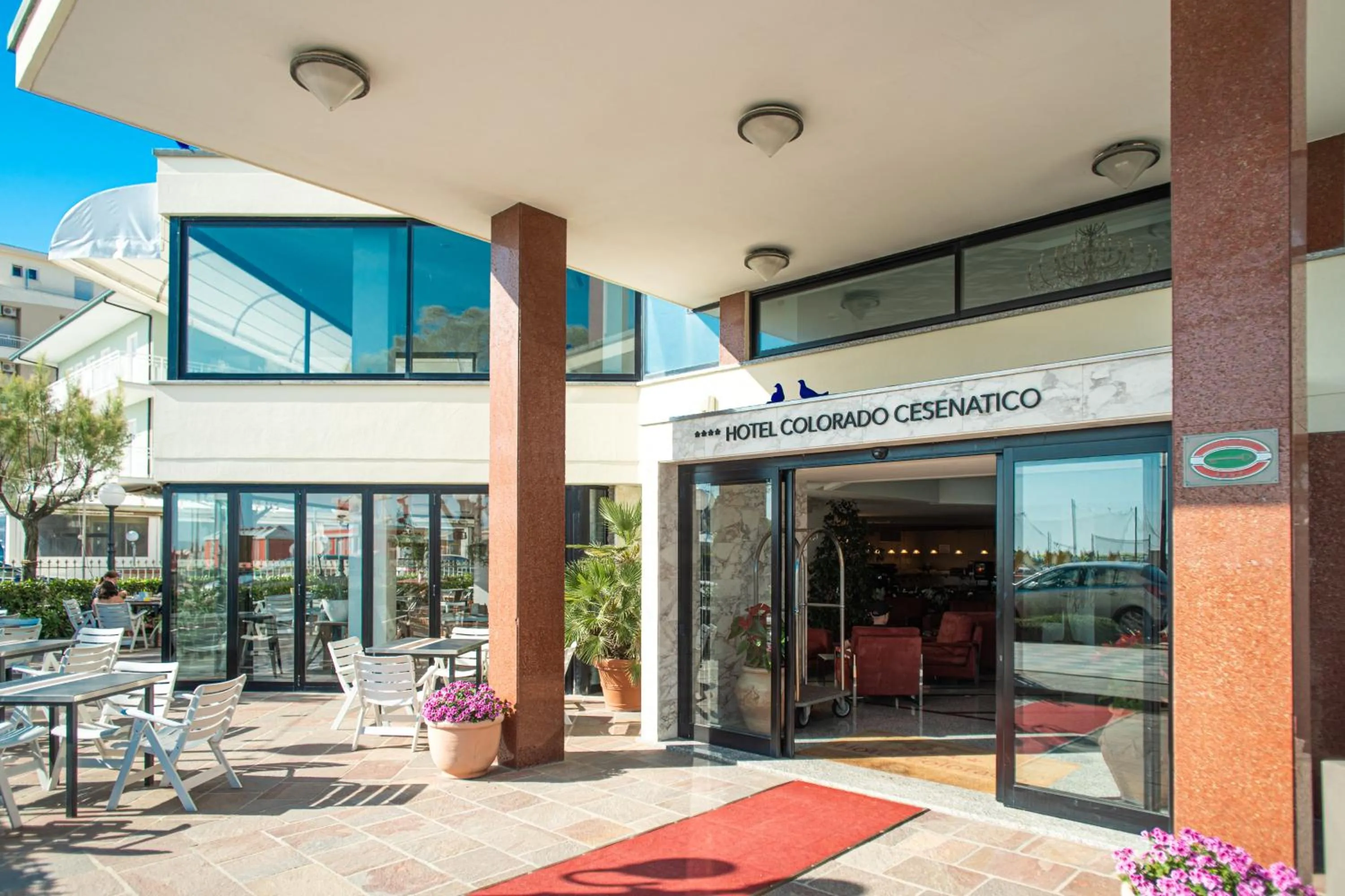 Property building in Hotel Colorado Cesenatico