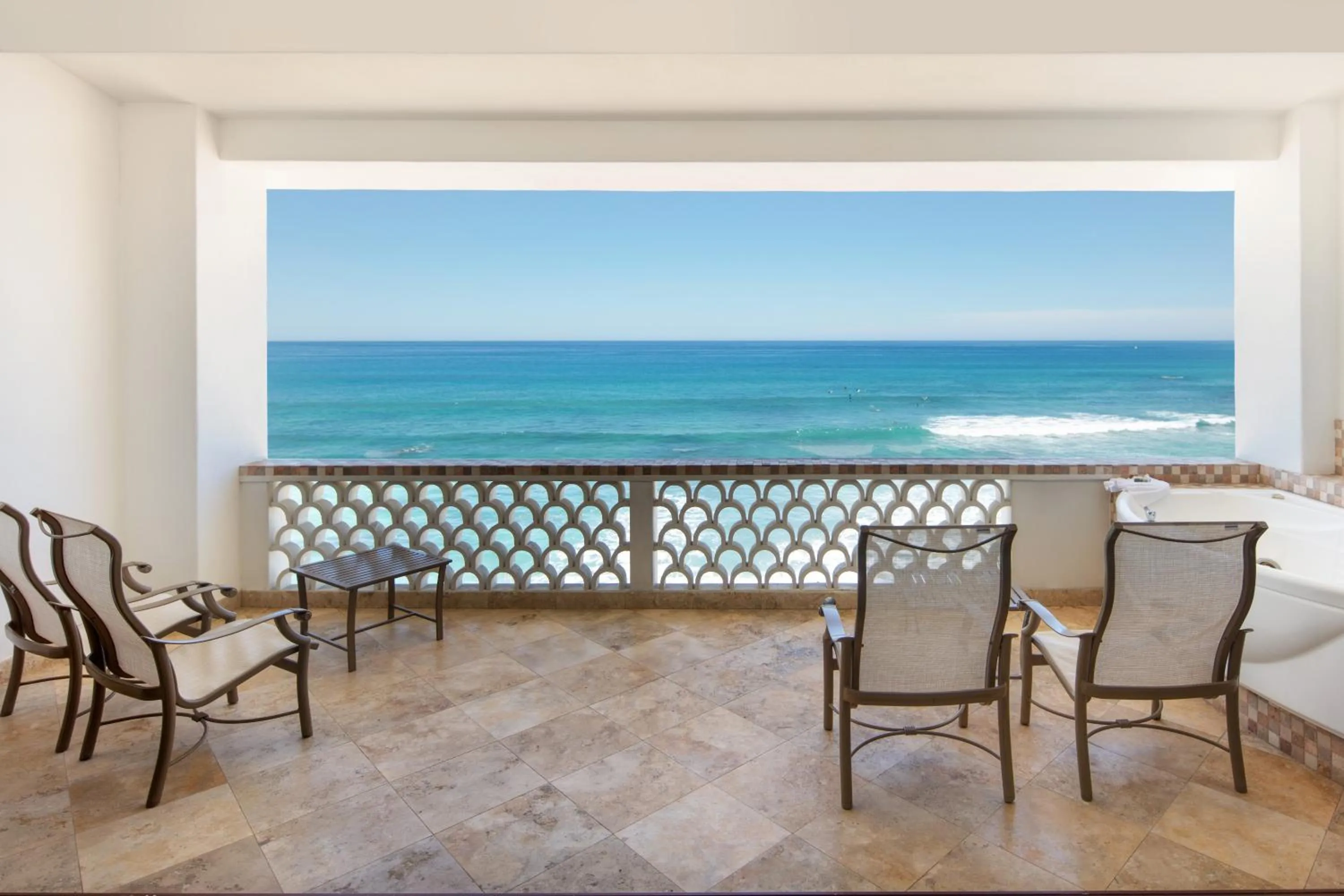 Sea view in Cabo Surf Hotel