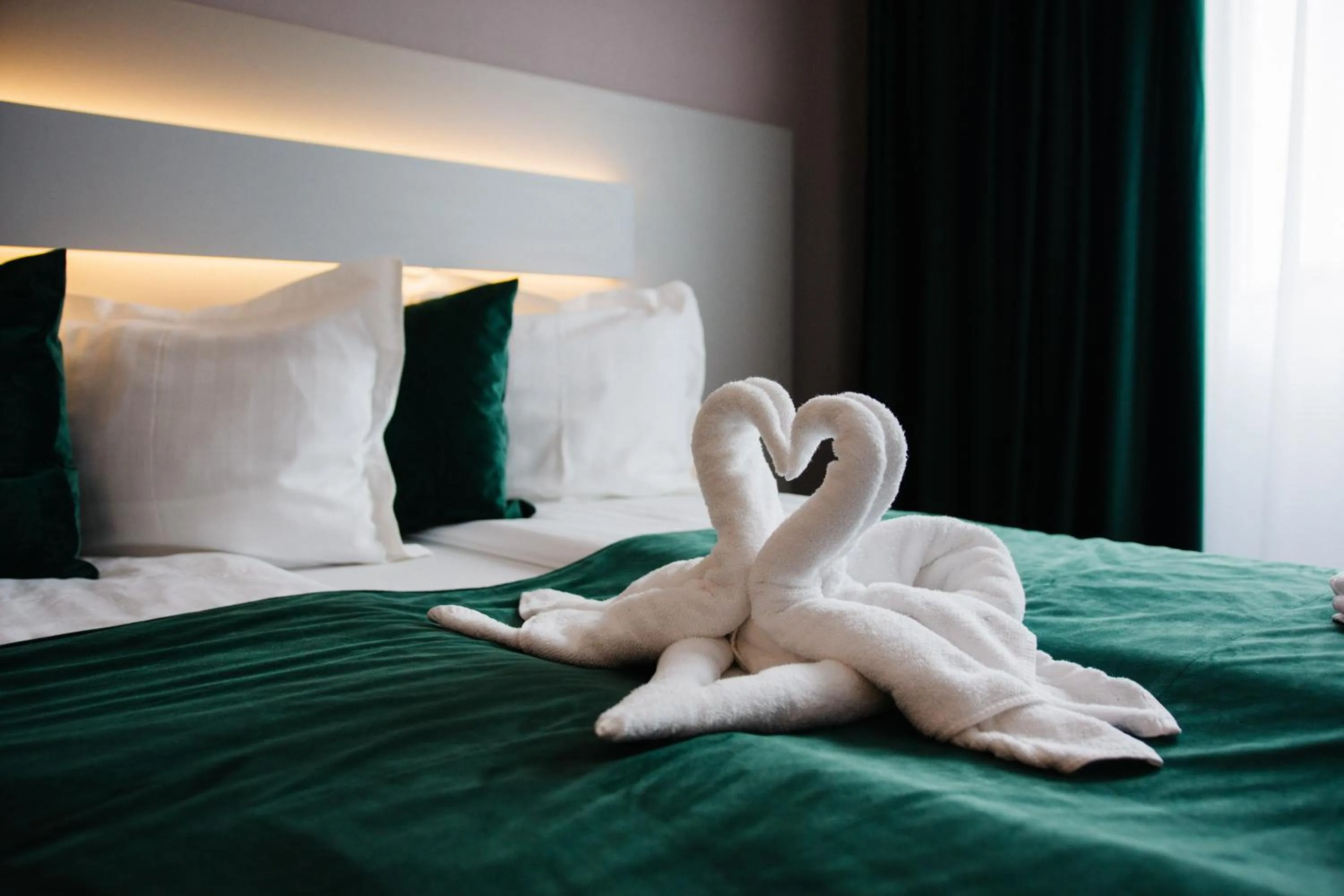 Bed in Vila Ursul Negru