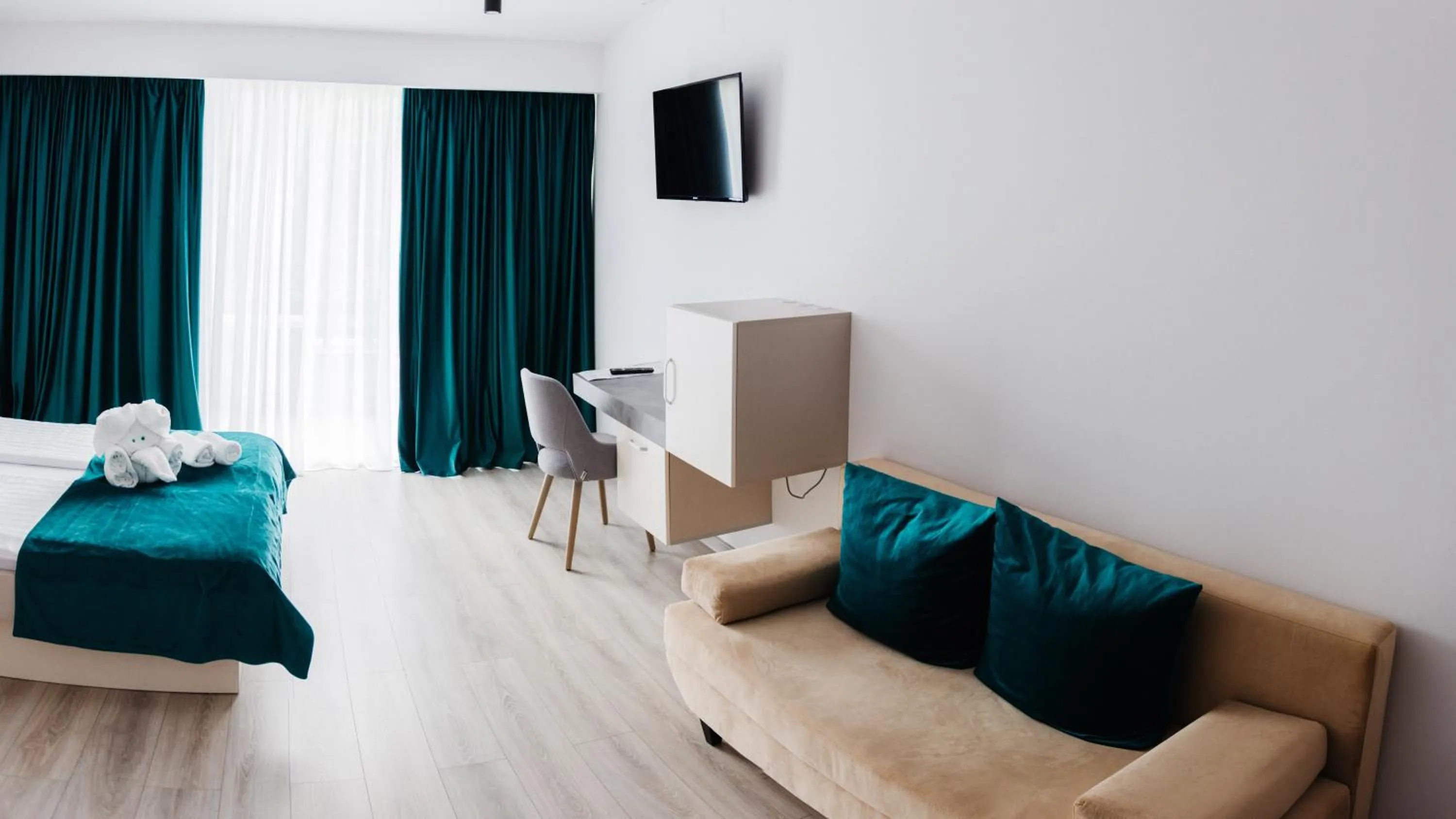 TV and multimedia, Bed in Vila Ursul Negru