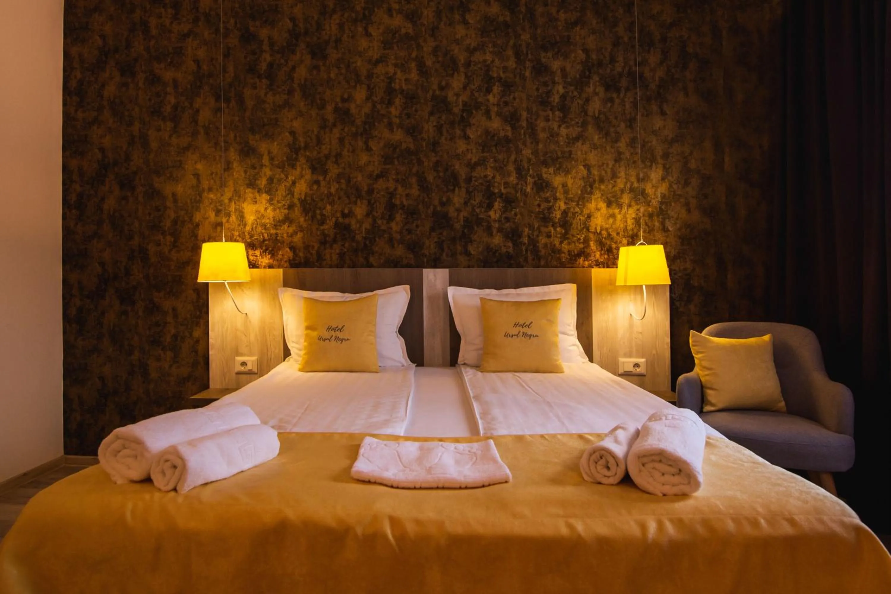 Bed in Vila Ursul Negru