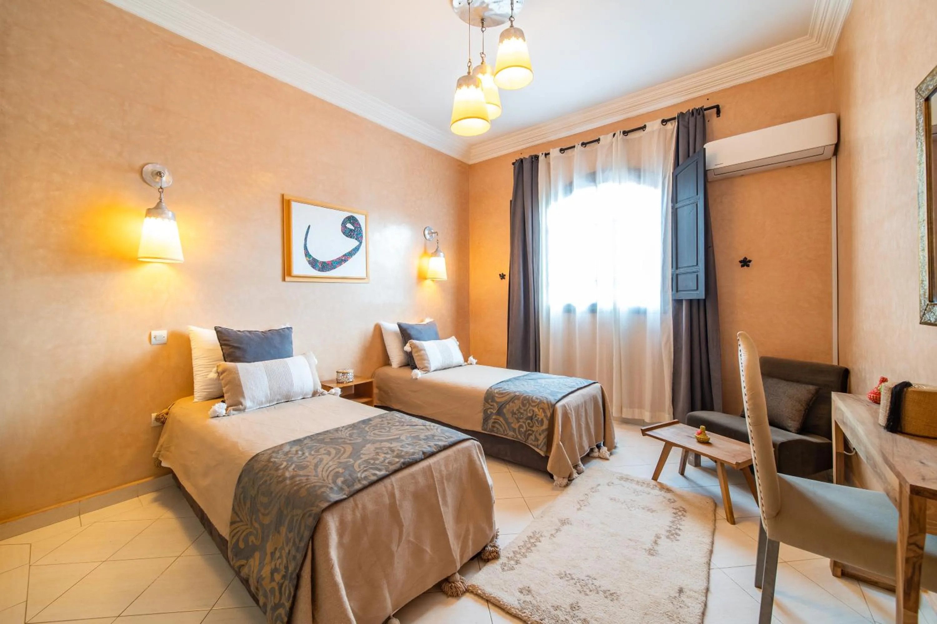 Bed in Riad Appart Arwa