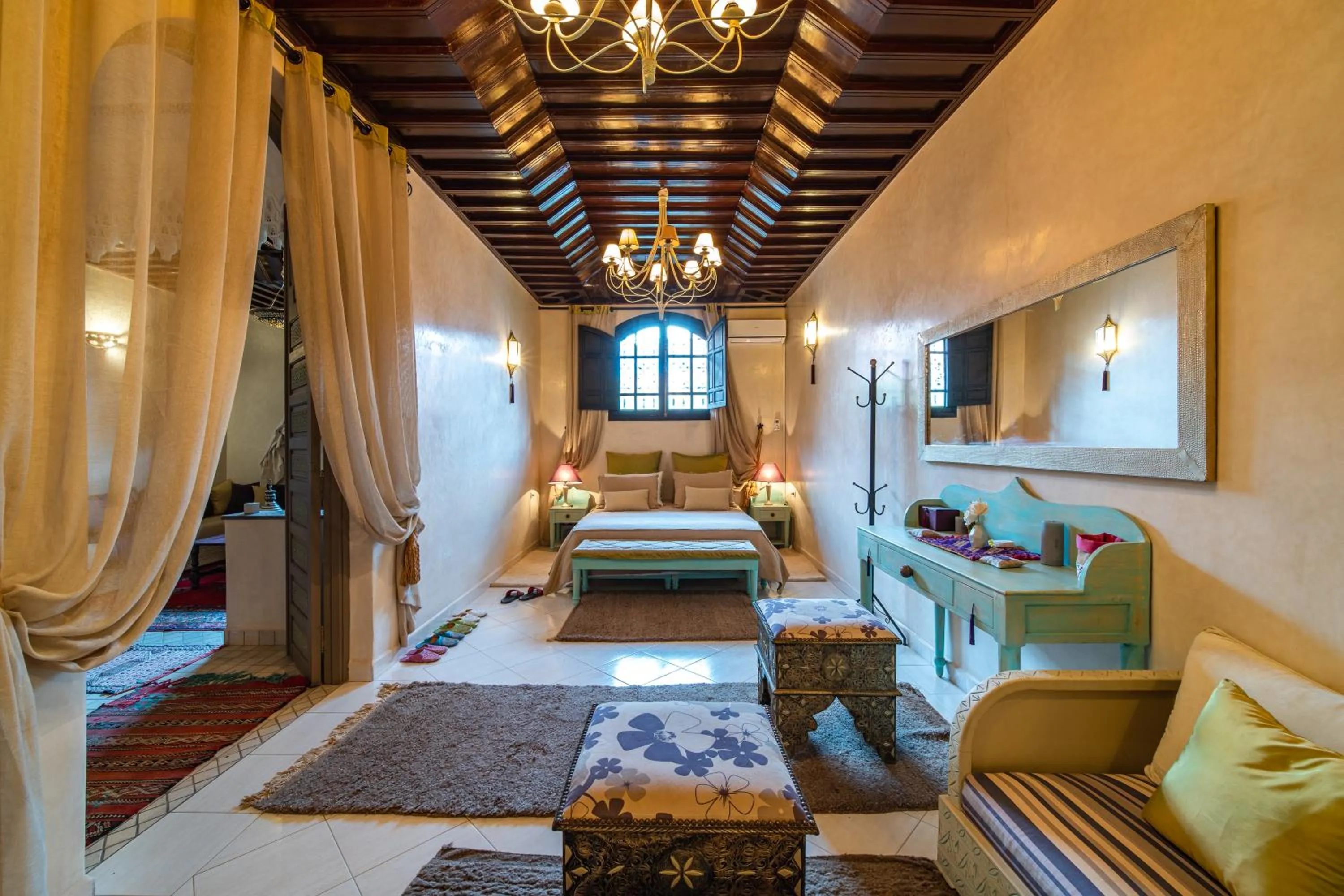 Bed in Riad Appart Arwa