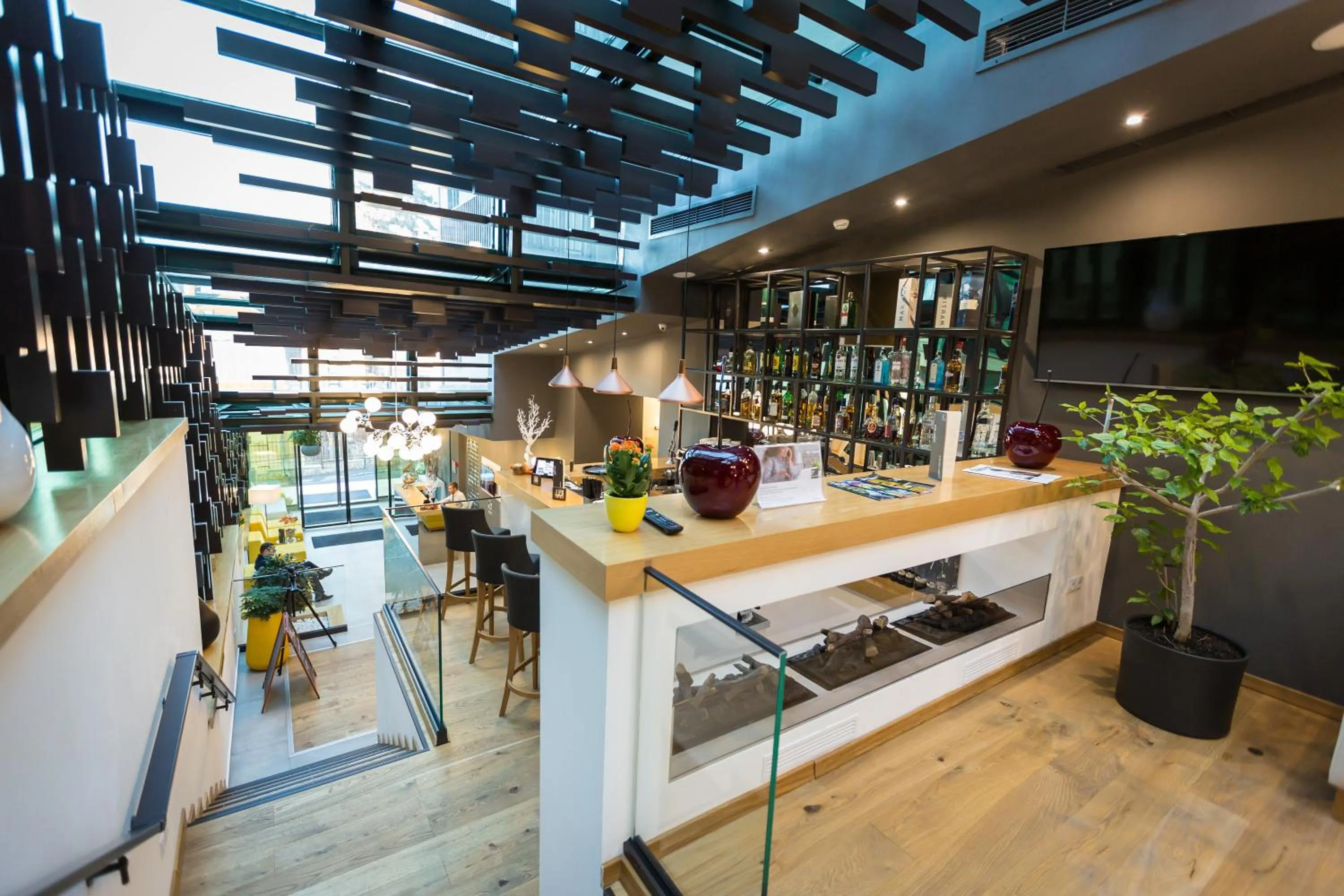 Lounge or bar in Belfort Hotel