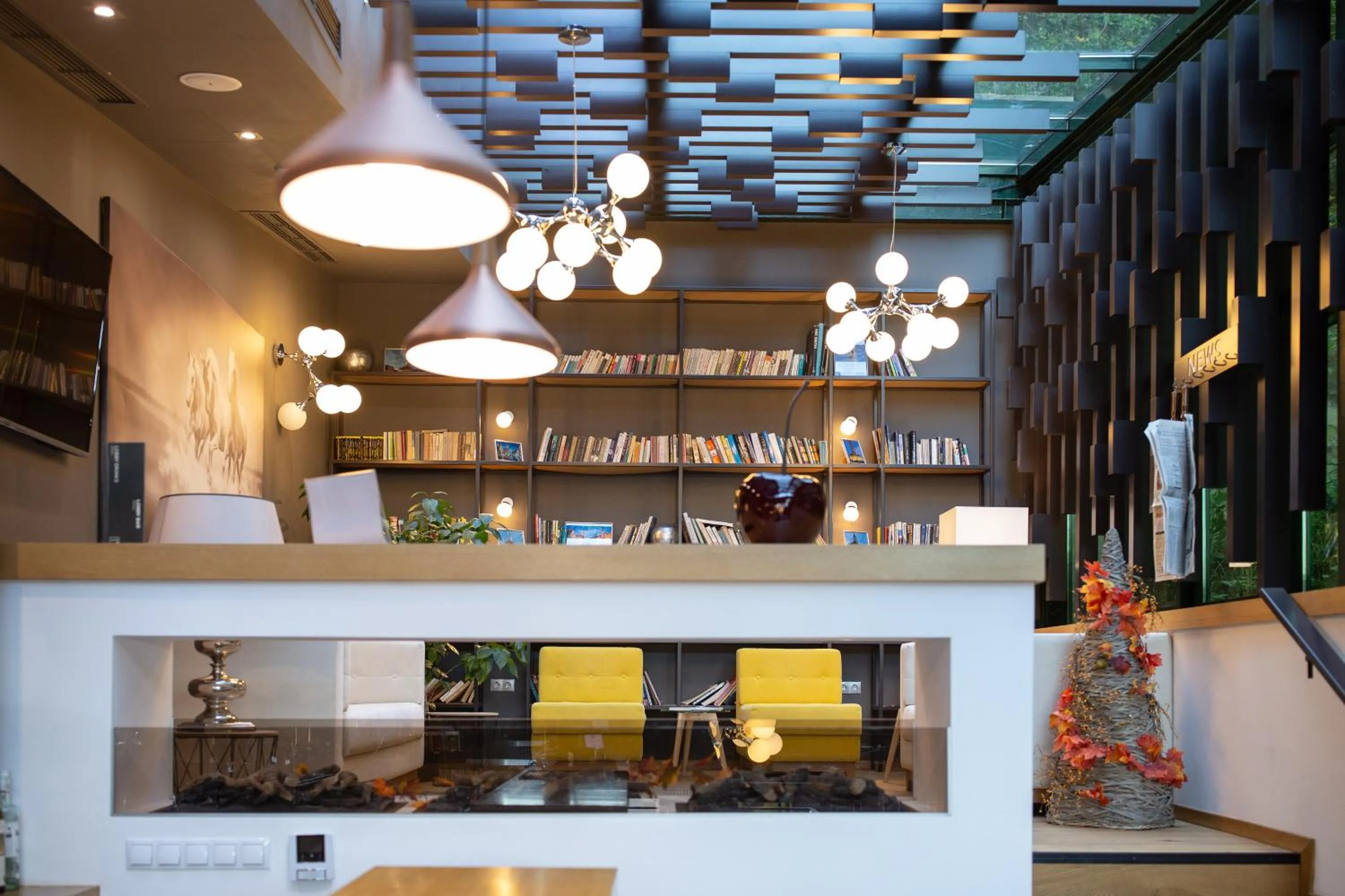 Lounge or bar in Belfort Hotel