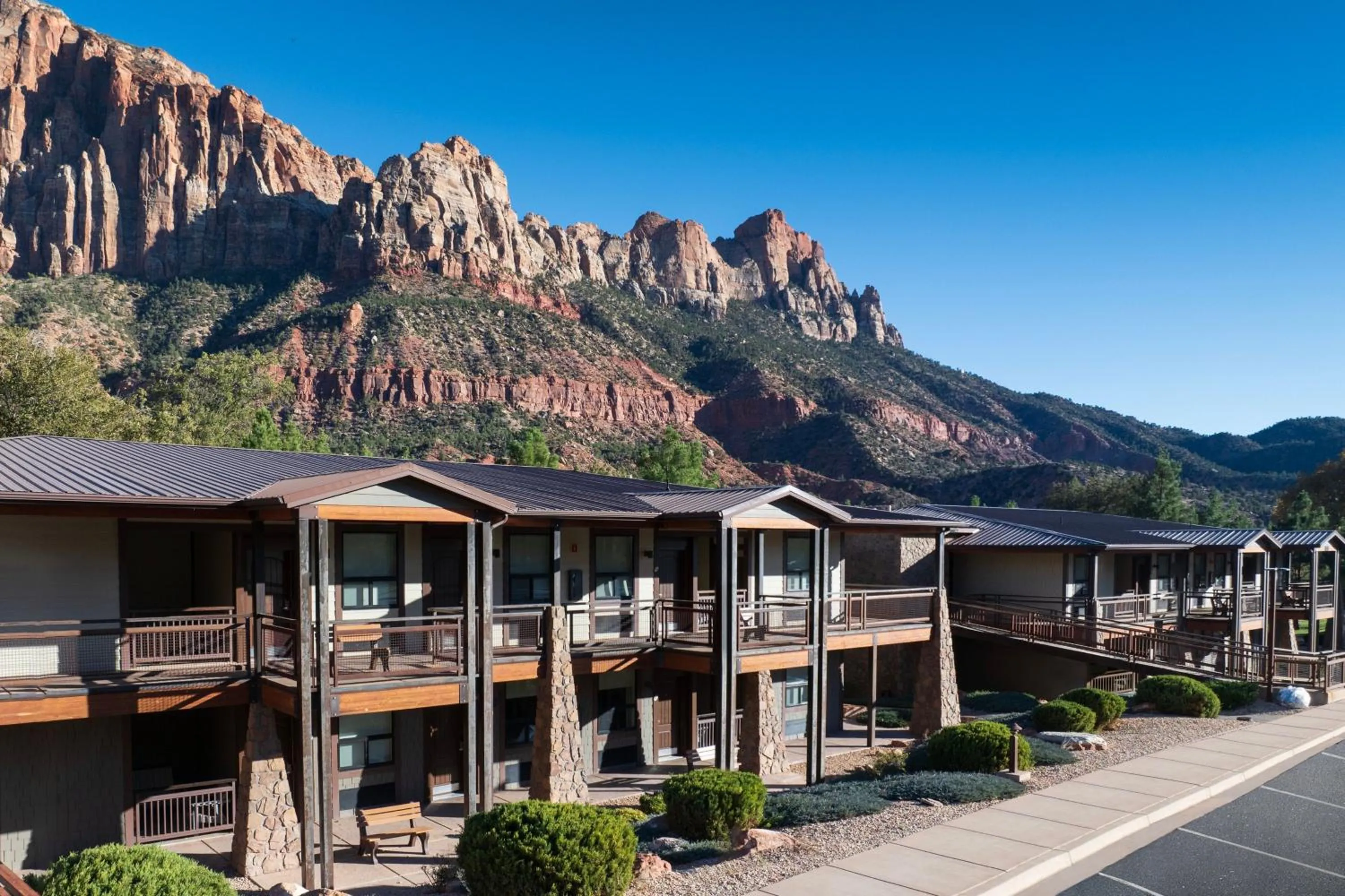 Property building in Red Cliffs Lodge Zion, A Tribute Portfolio Hotel - Marriott Bonvoy